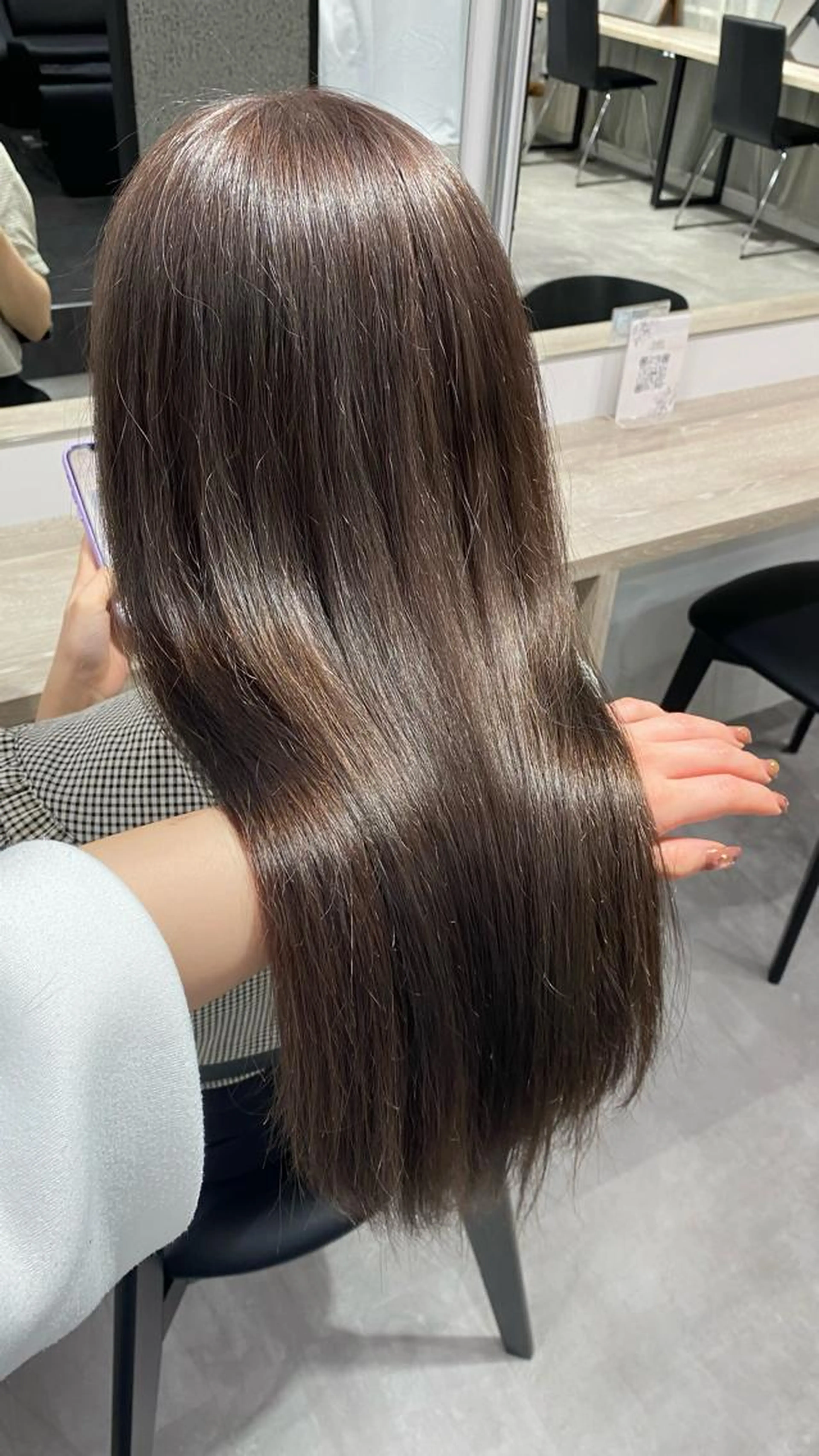 🔰初回限定クーポン‼️【🪞ワンカラー🪞】カット＋ブリーチなしカラー🎀暖色🎀寒色の写真