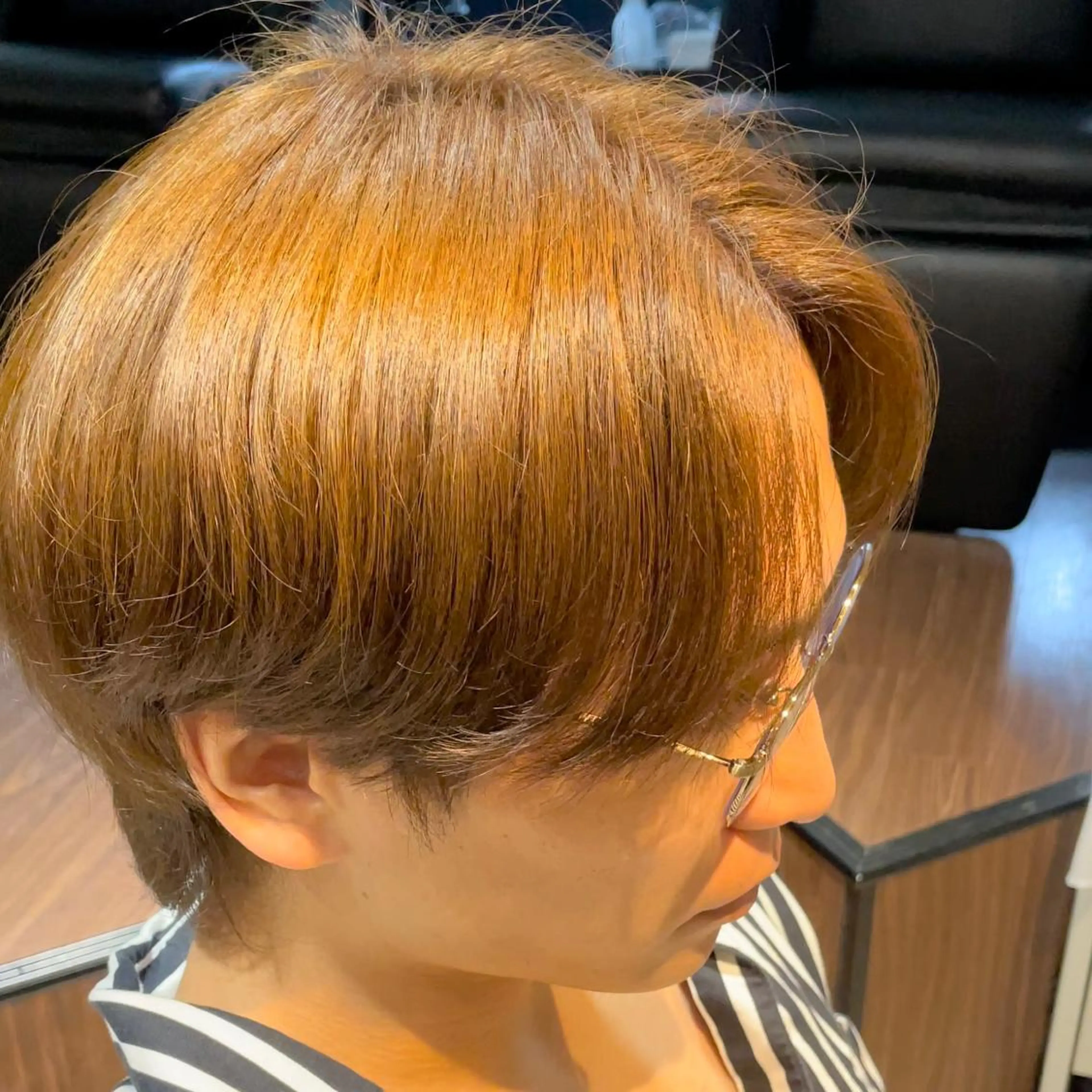 ショート カラー メンズ 飯塚 想のヘアスタイル