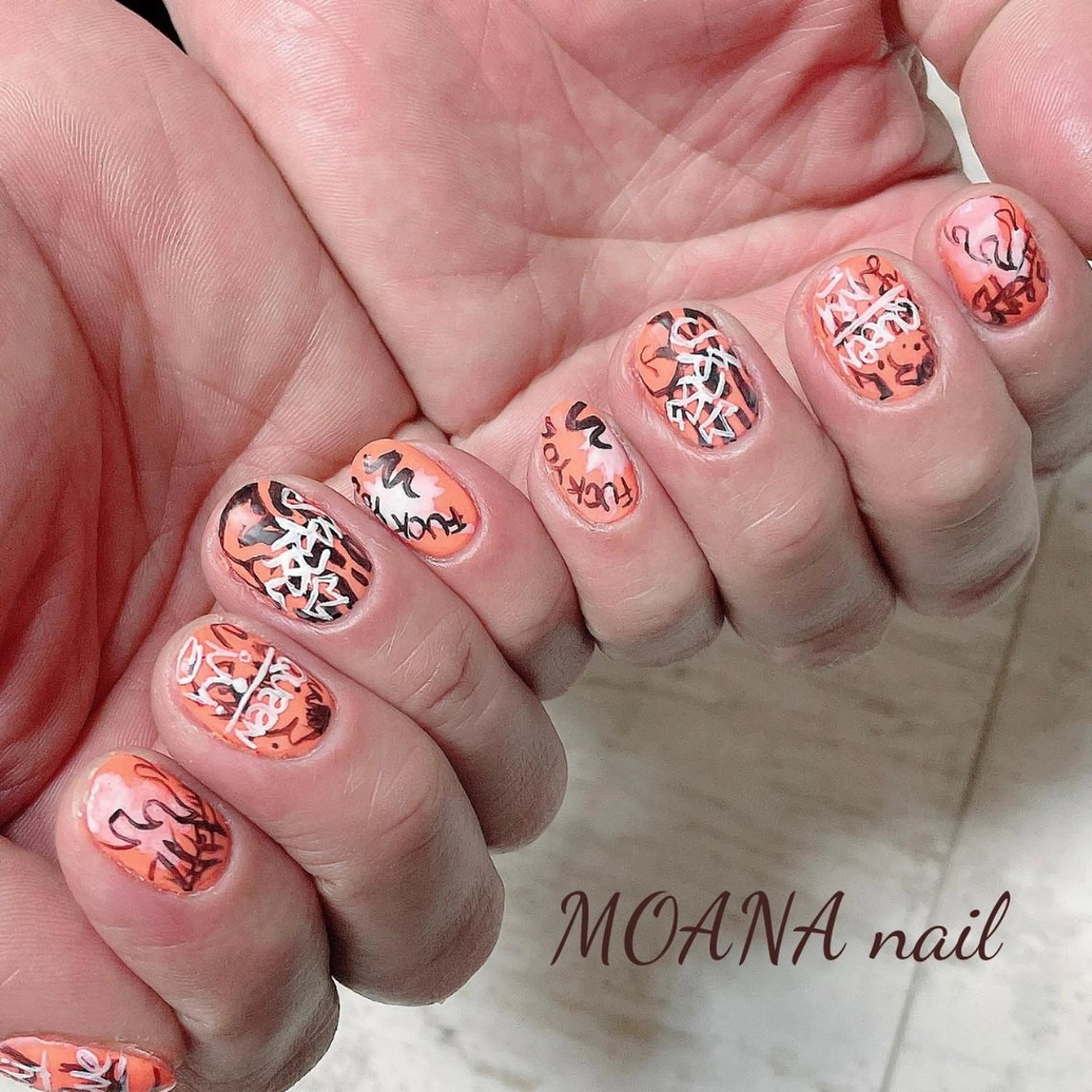 ネイル メンズネイル ハンドネイル MOANA nailのネイルデザイン