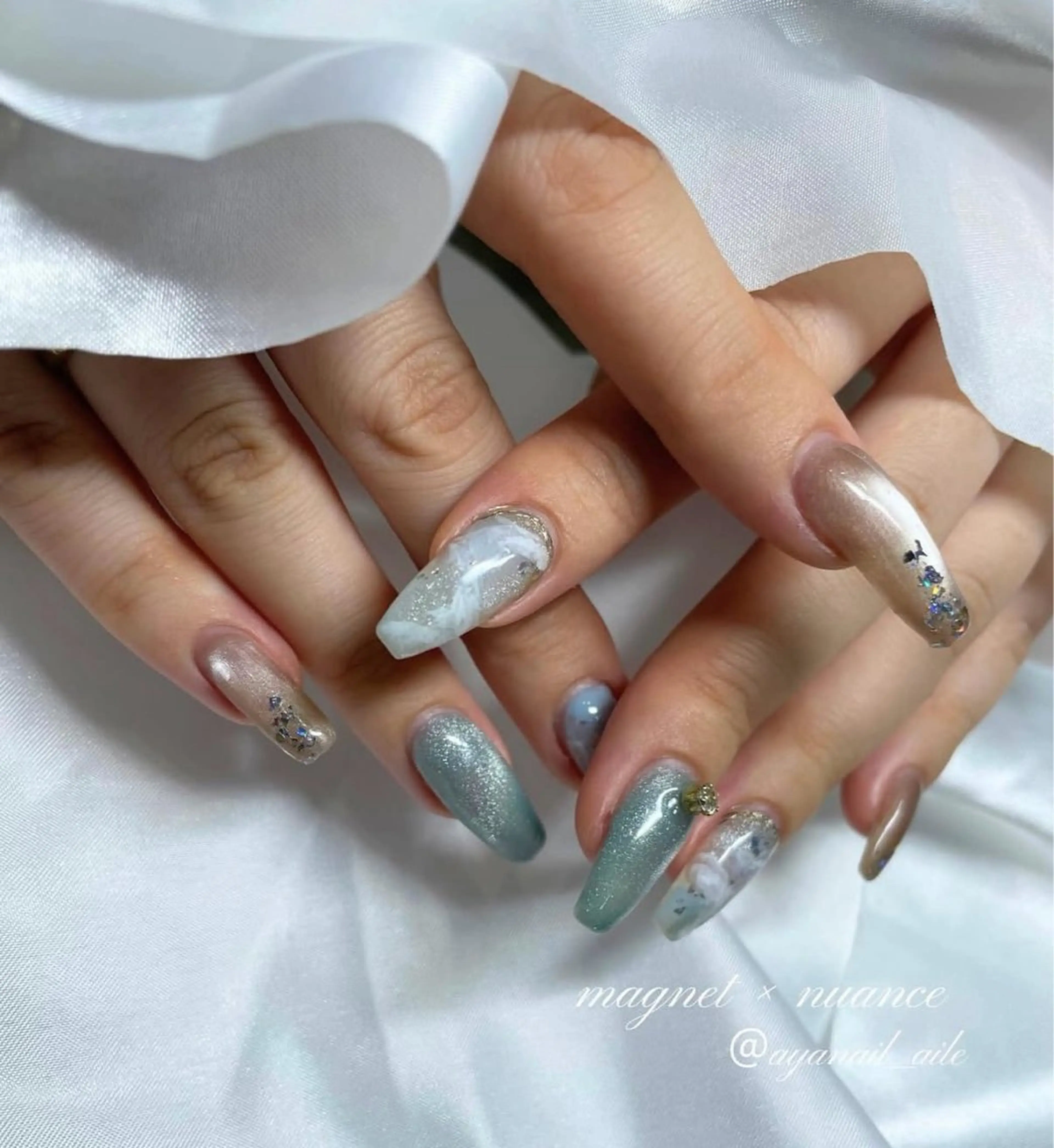 ネイル ハンドネイル Aile_ Ayaのネイルデザイン