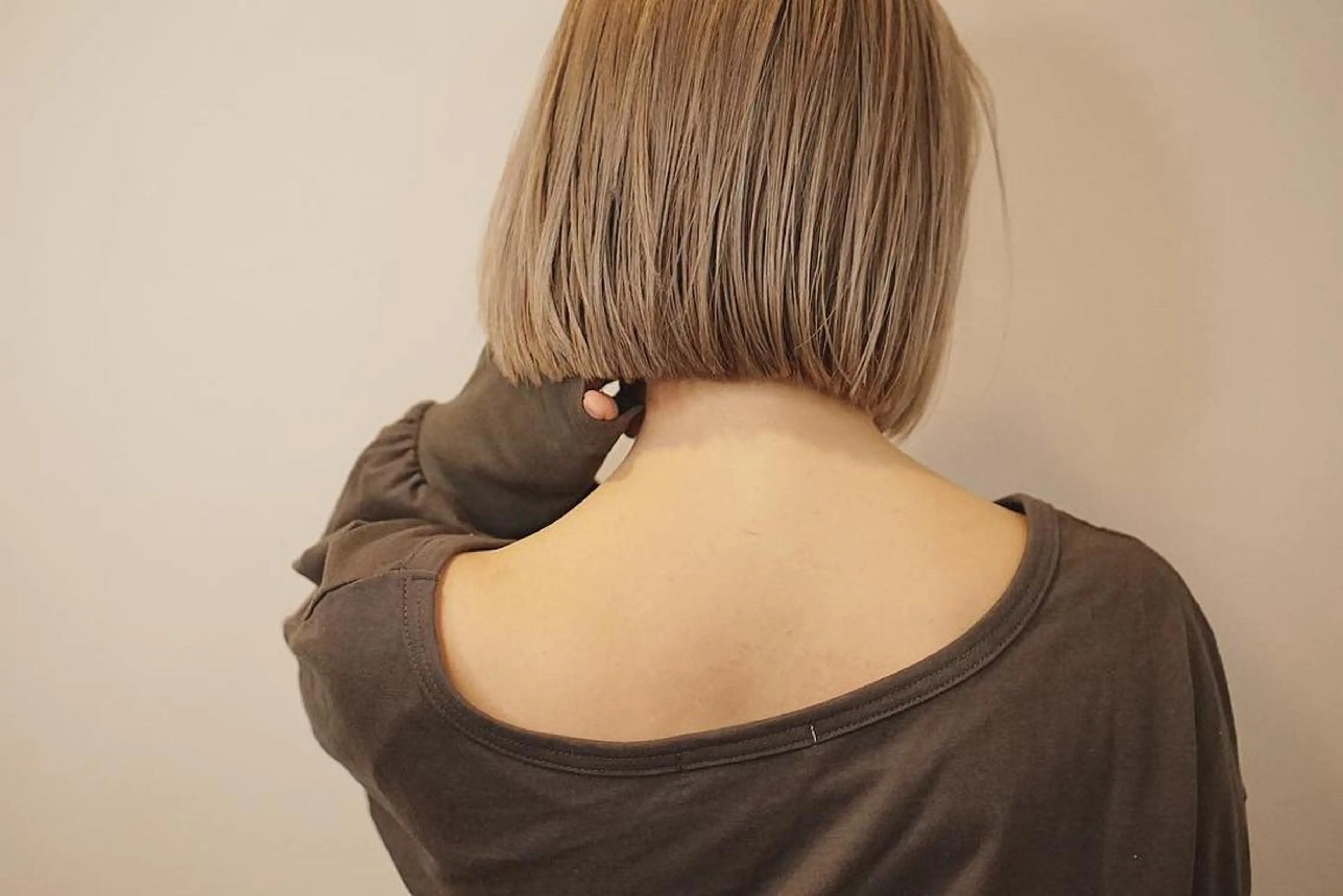 ショート カラー ハイトーンカラー ボブ ボブ　ショート 特化 迫田紘史のヘアスタイル