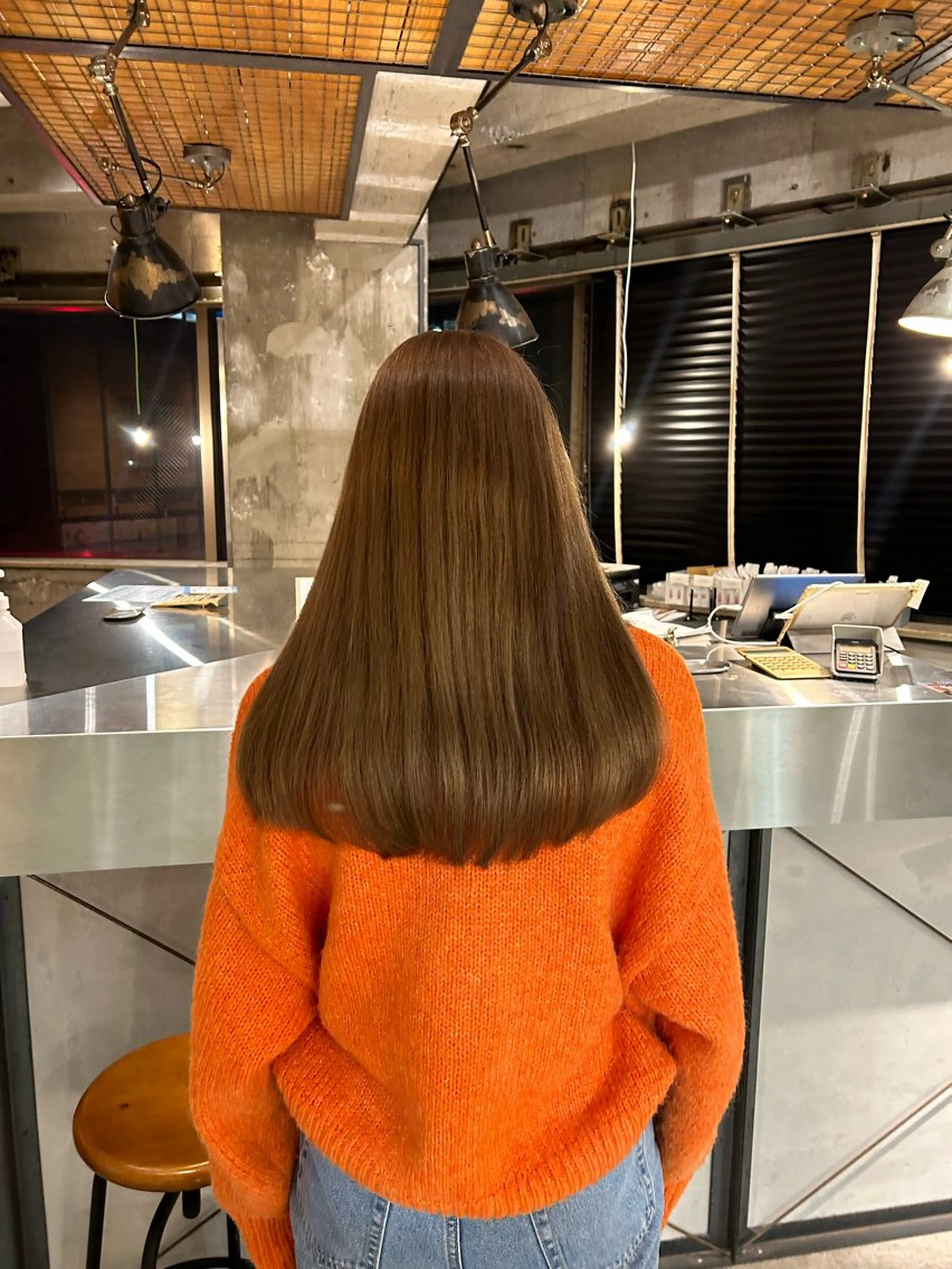ロング カラー ベージュカラー ブリーチ カット ヘアカラー 海外レイヤー /NAGISAのヘアスタイル