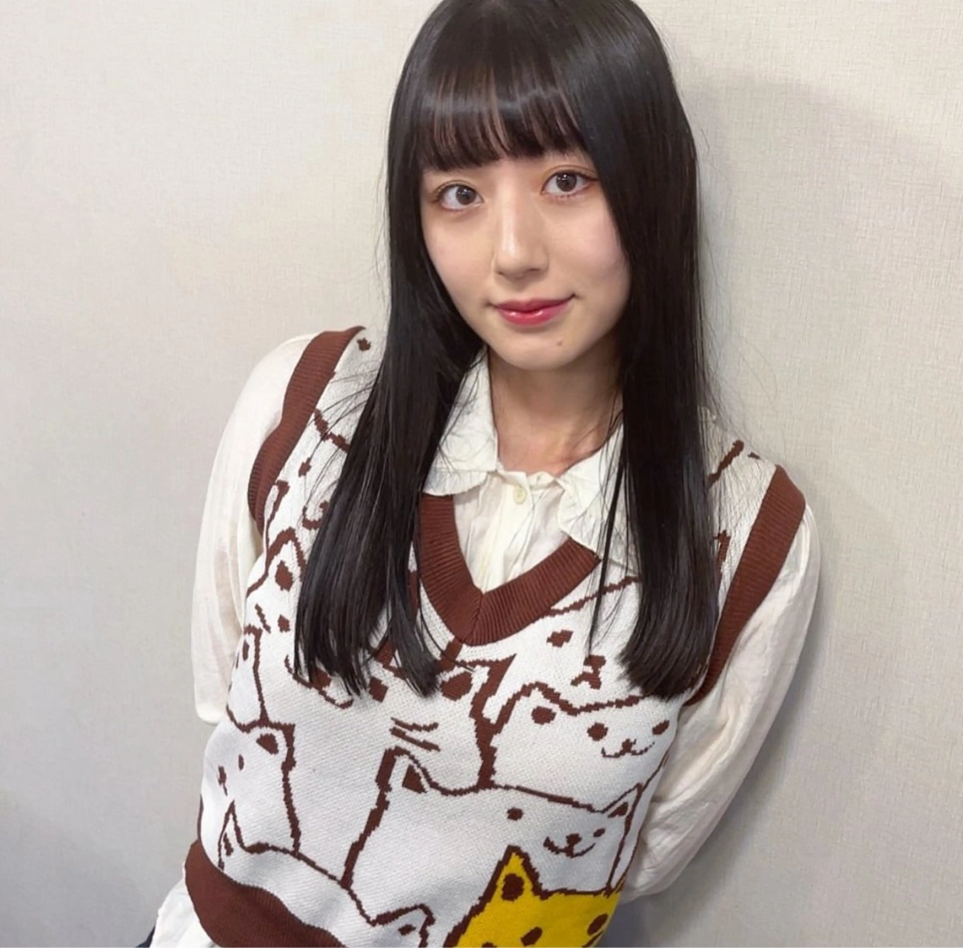 セミロング 佐藤 爽香のヘアスタイル