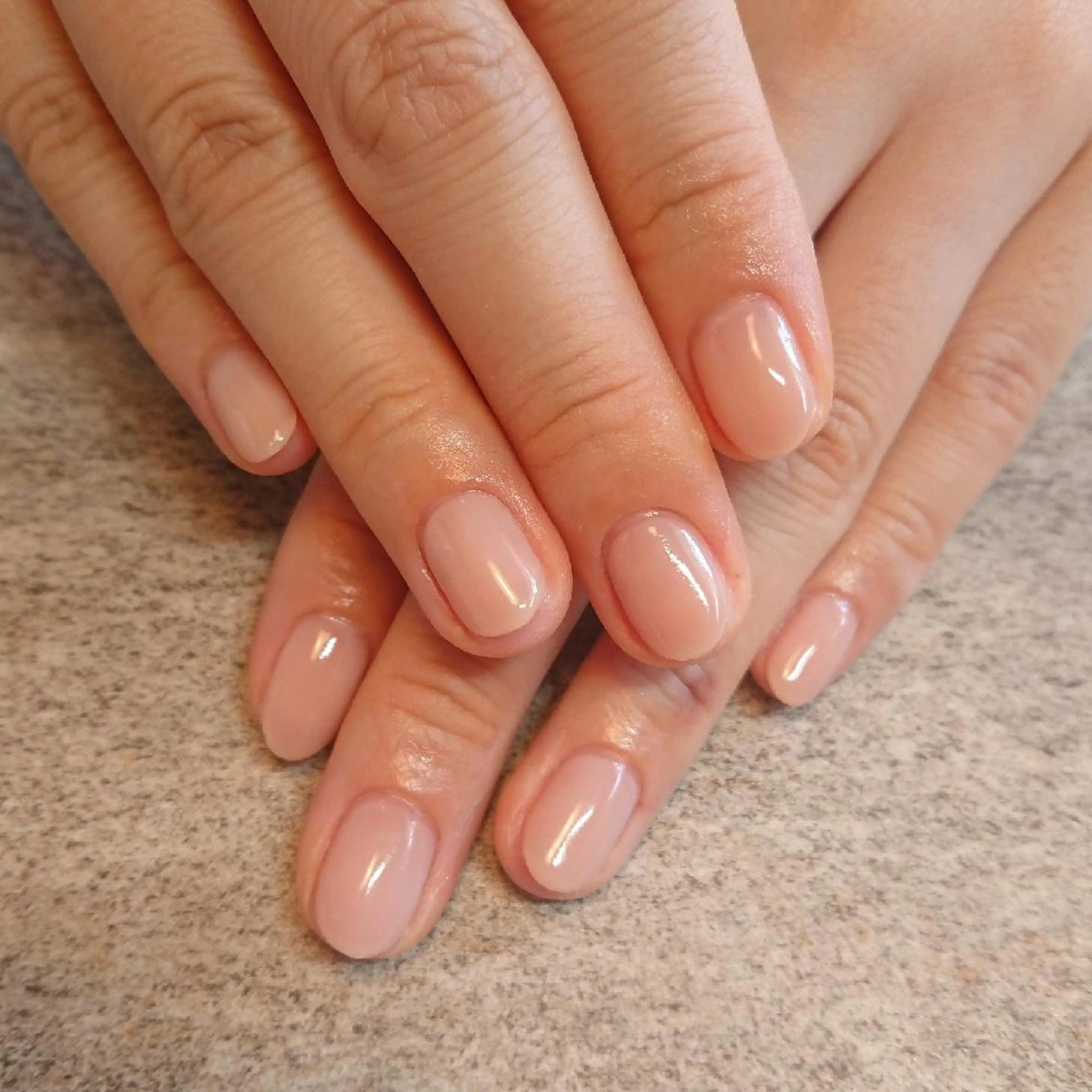 ネイル ワンカラーネイル ジェヌインネイル 河内のネイルデザイン