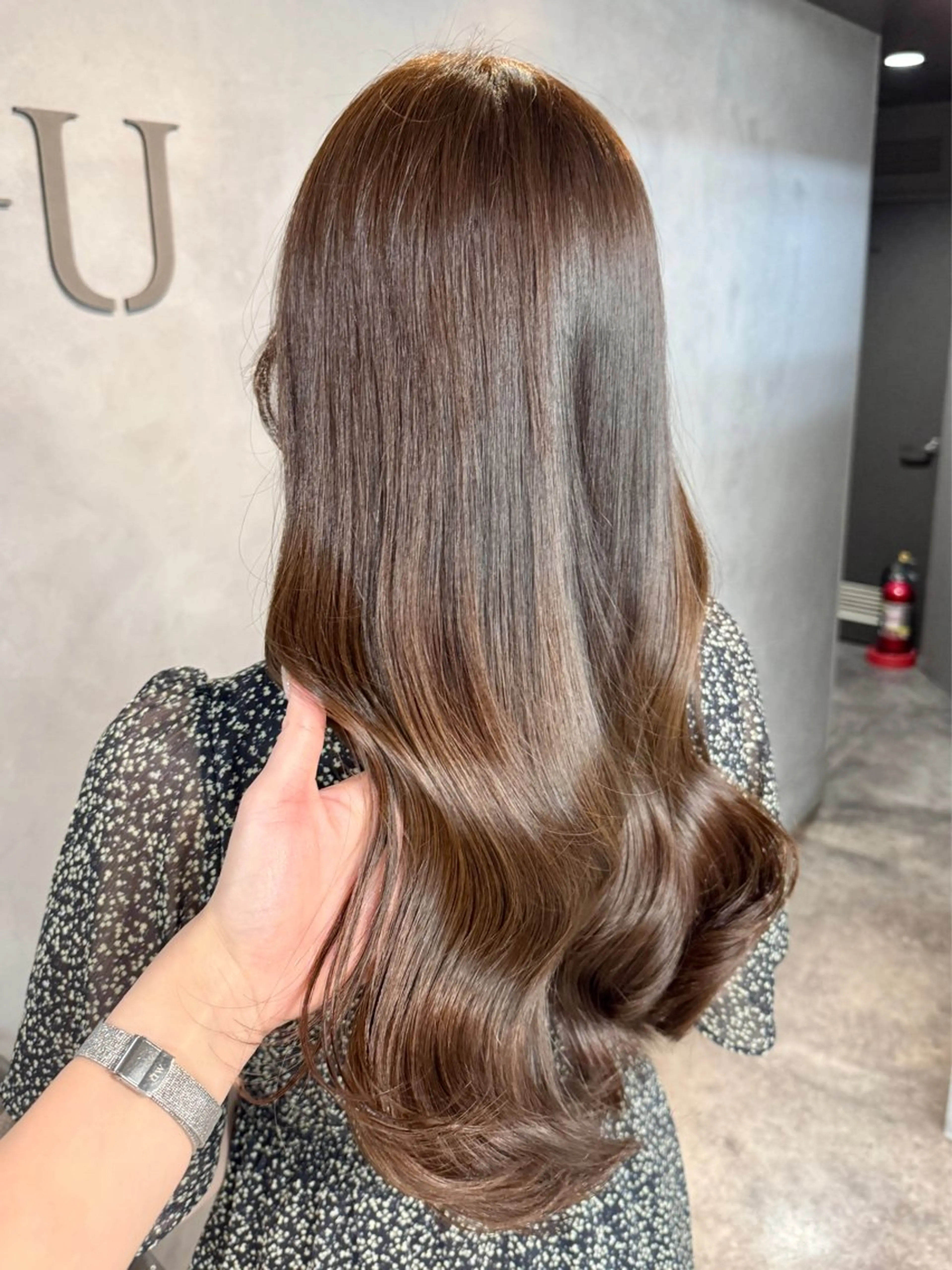 セミロング ヘアカラー トリートメント 髪質改善/艶髪 MINAMIのヘアスタイル