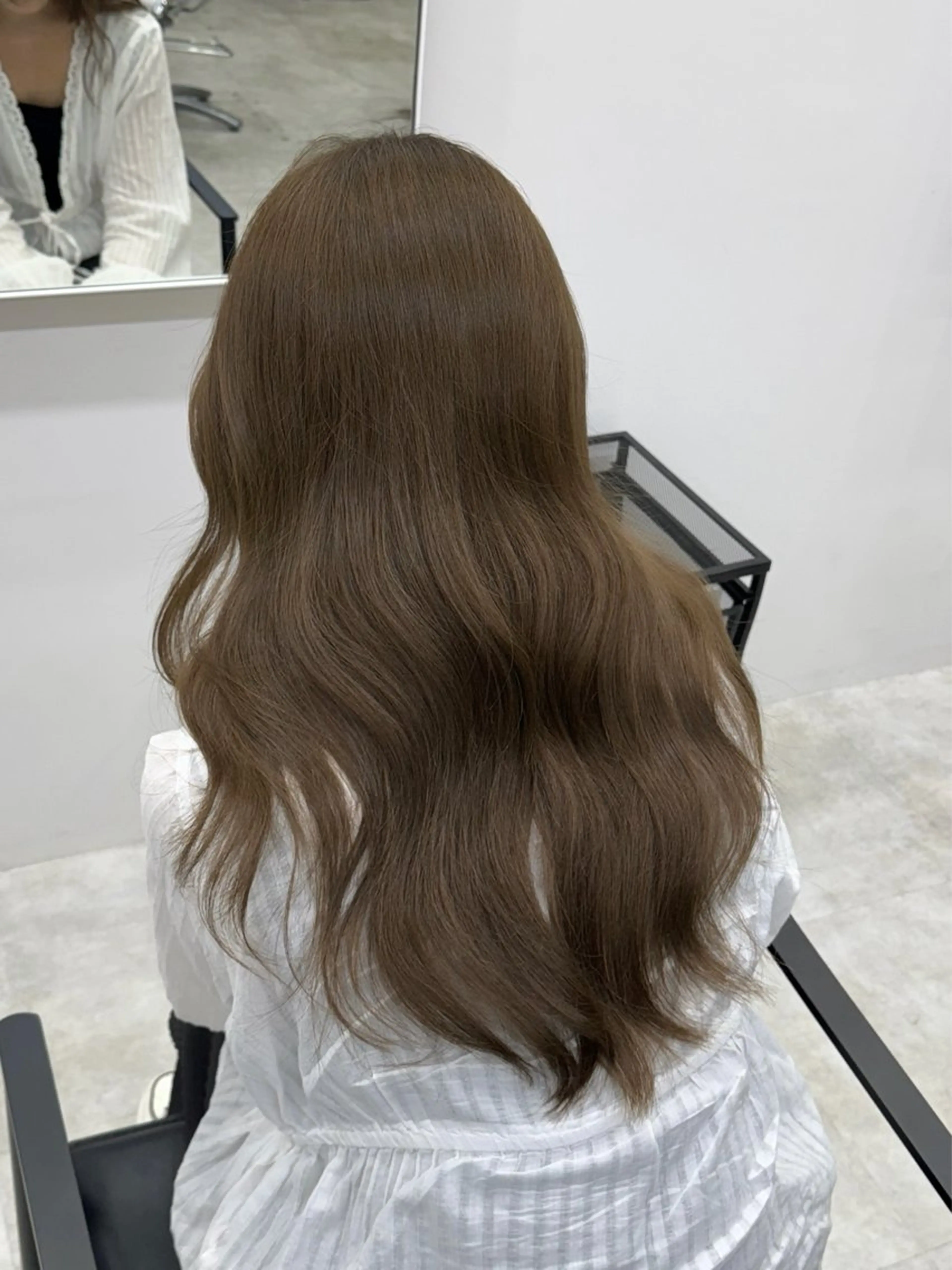 ミディアム カラー カット ヘアカラー 髪質改善カラー♡/ 縮毛矯正/珠貴のヘアスタイル