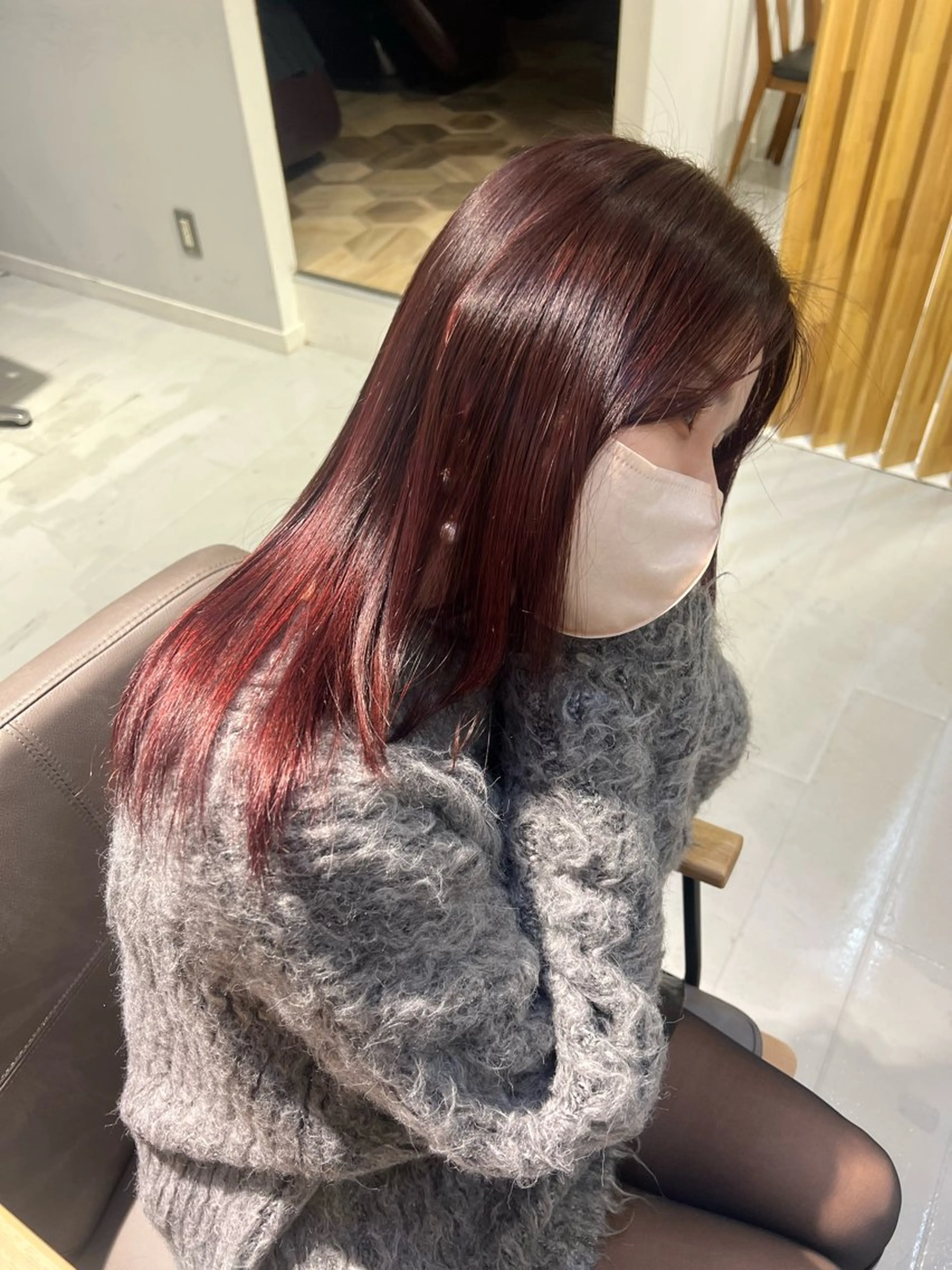 ミディアム メンズパーマ モデル募集🎀ユウリのヘアスタイル