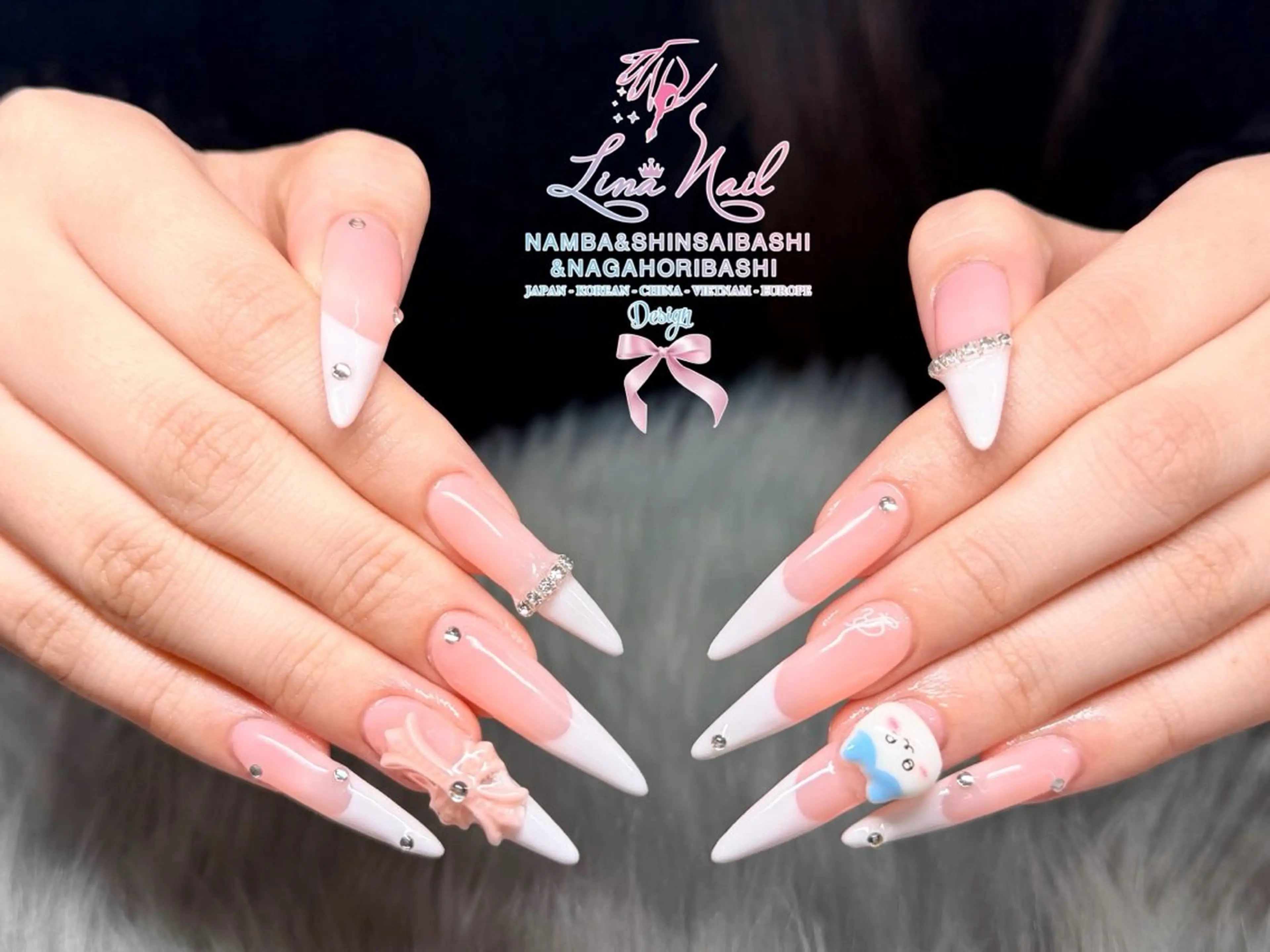 ネイル フットネイル ジェルネイル 持ち込み ネイルチップ ハンドネイル リナネイル 長堀橋店／東心斎橋店のネイルデザイン