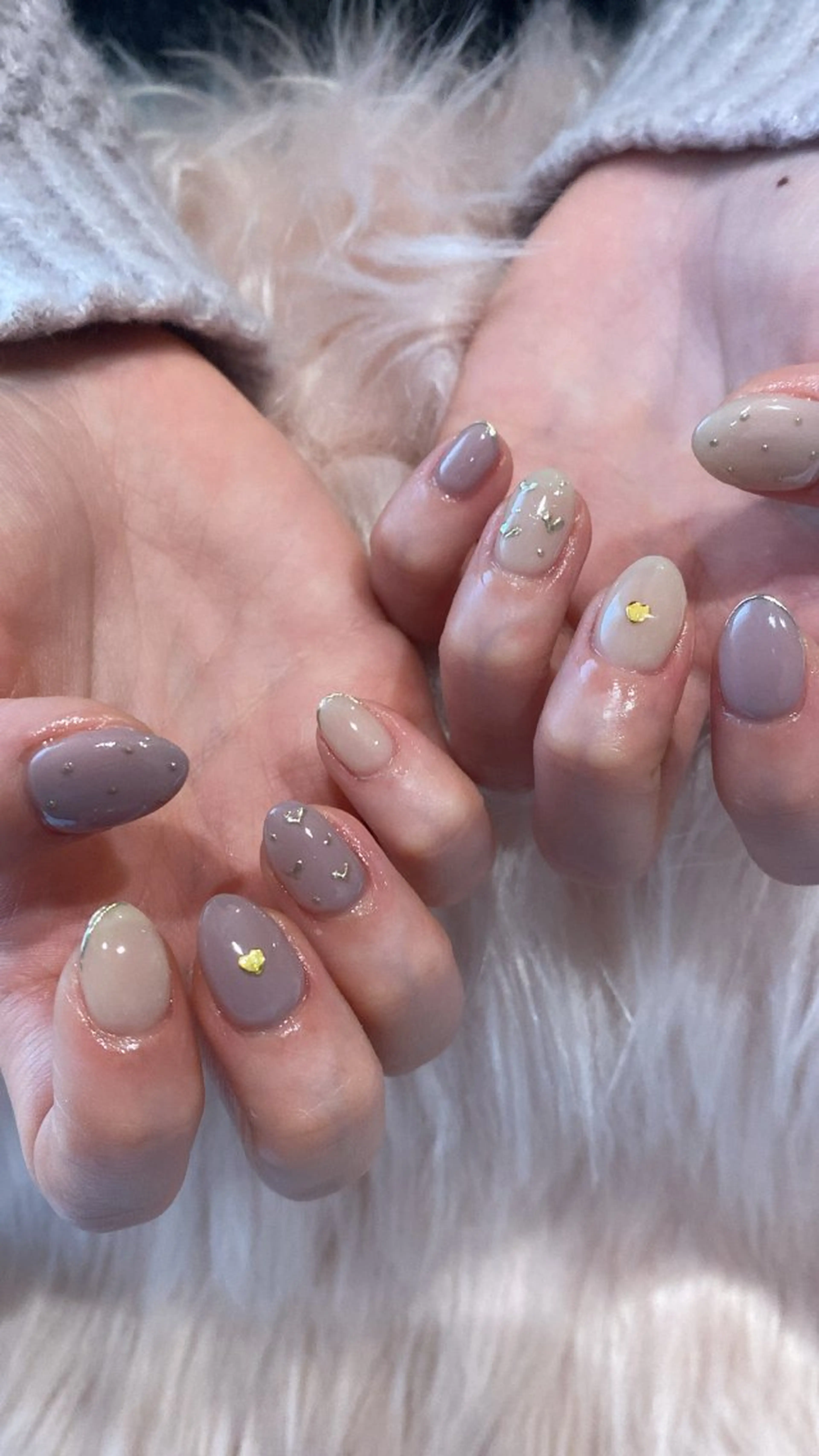 ネイル crystal ⭐︎ colorのネイルデザイン