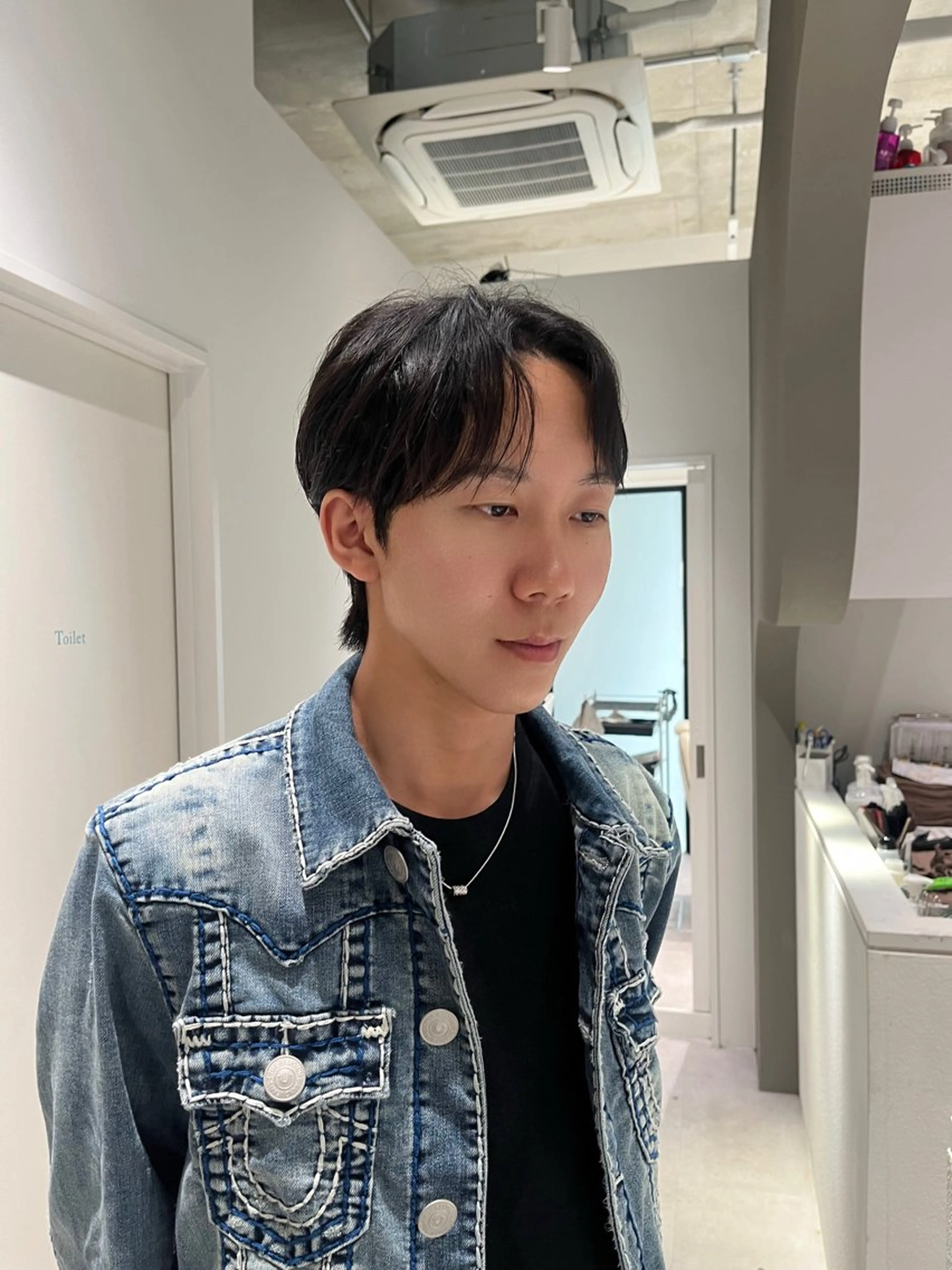 ショート パーマ メンズ カット パーマ 中村 佳菜のヘアスタイル