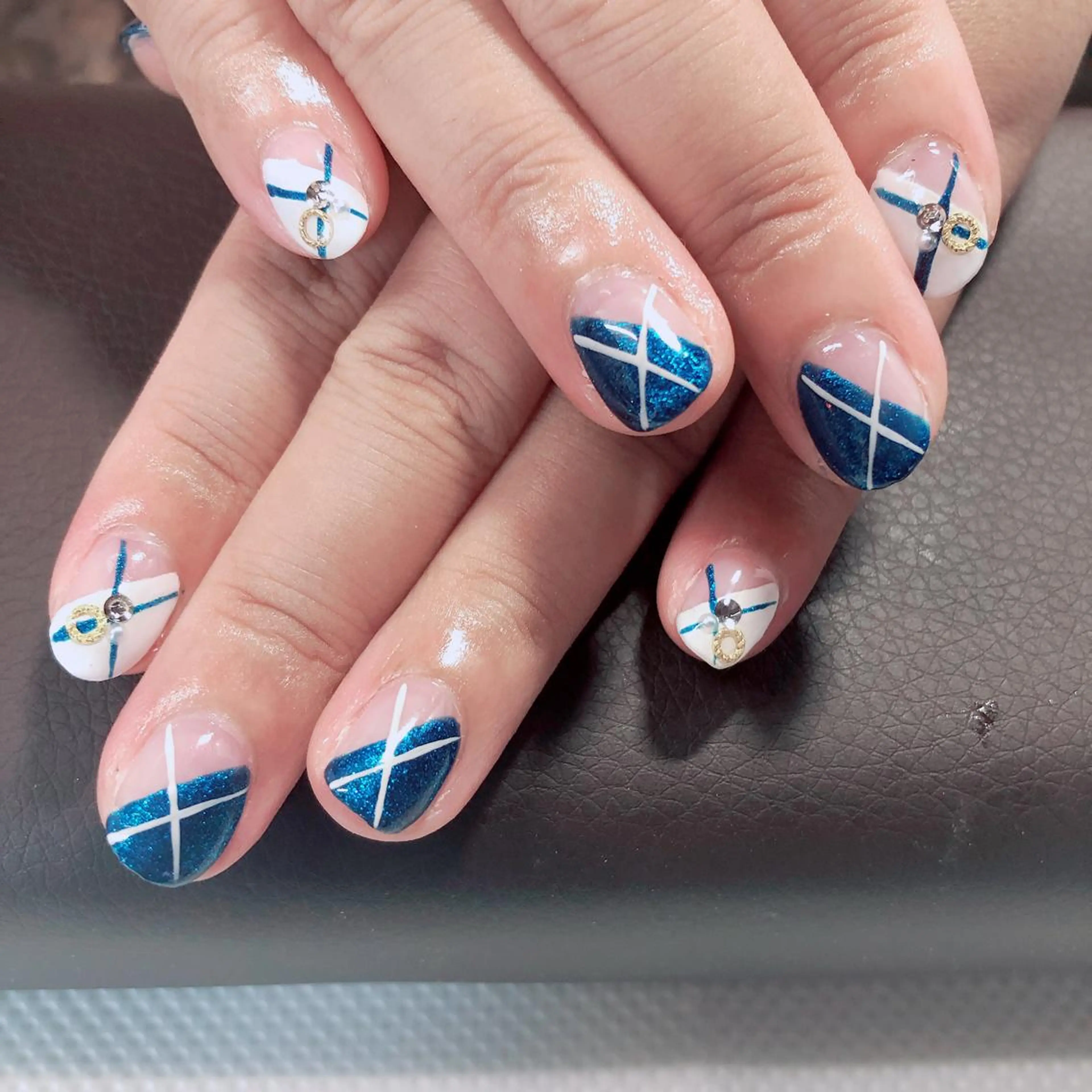 ご新規様他店オフ半額❤ ✩ジェルネイル✩フレンチの写真