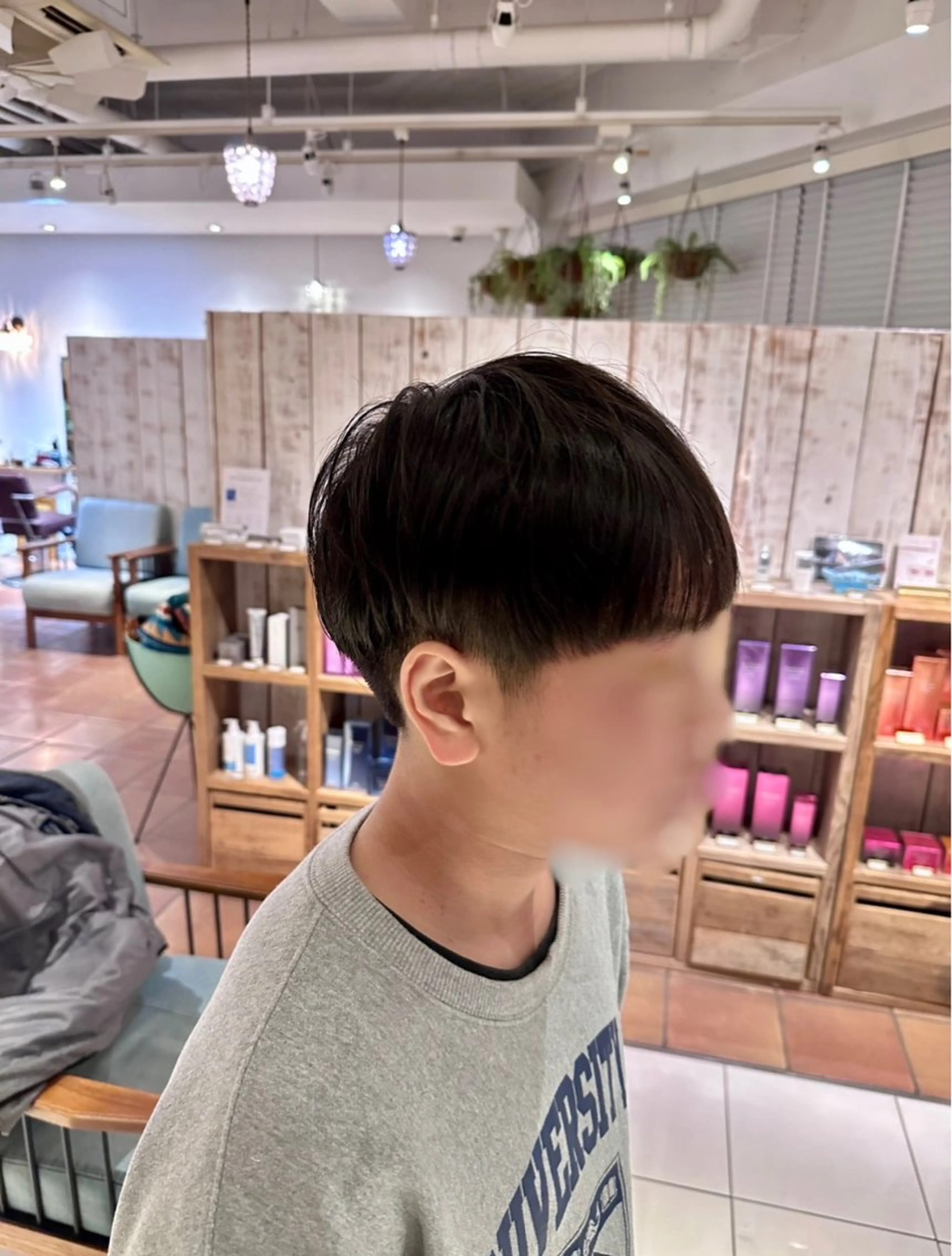 メンズ マッシュ シースルーマッシュ Rio：mist / kiriのヘアスタイル