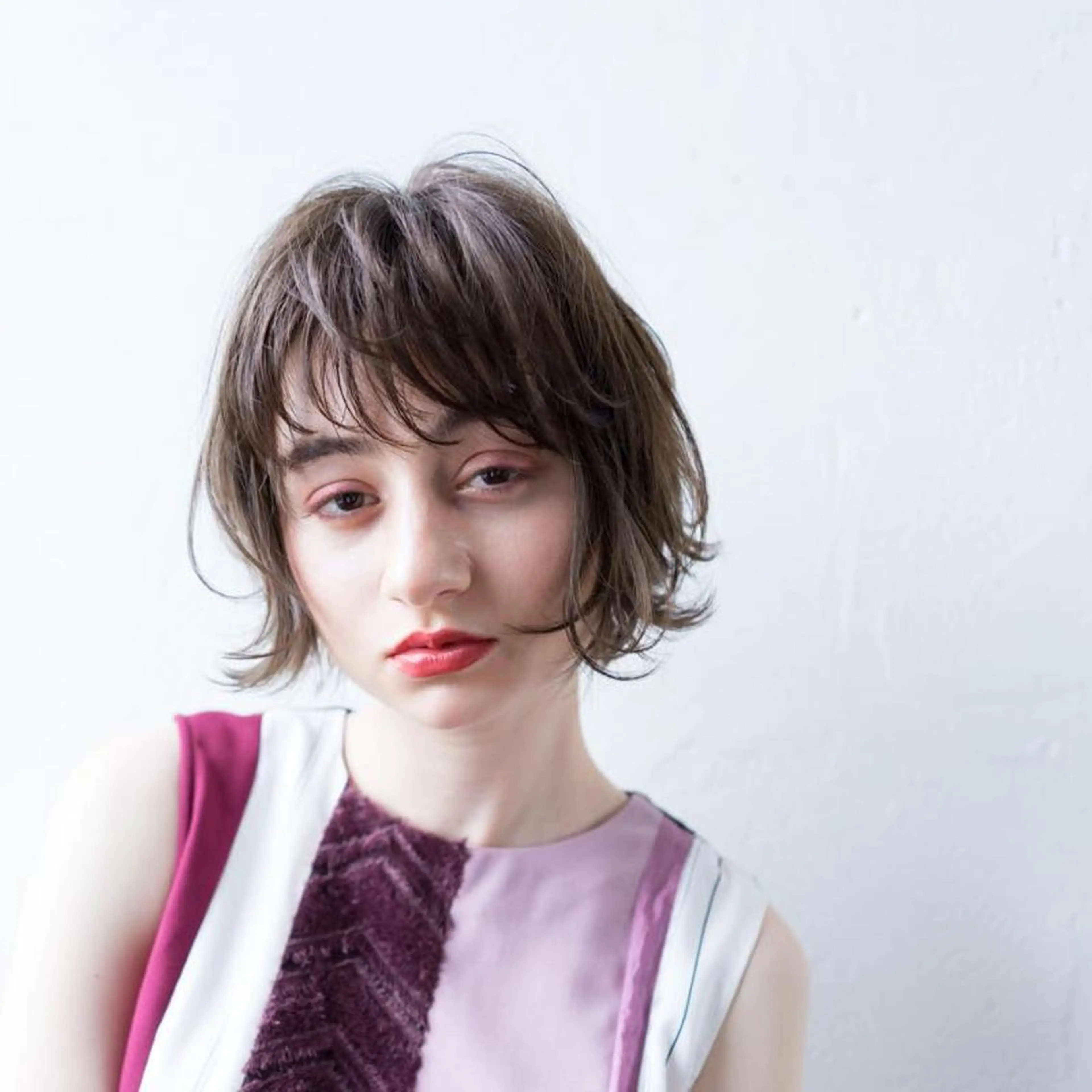 ショート カラー パーマ Ash 店長 木村 和人のヘアスタイル