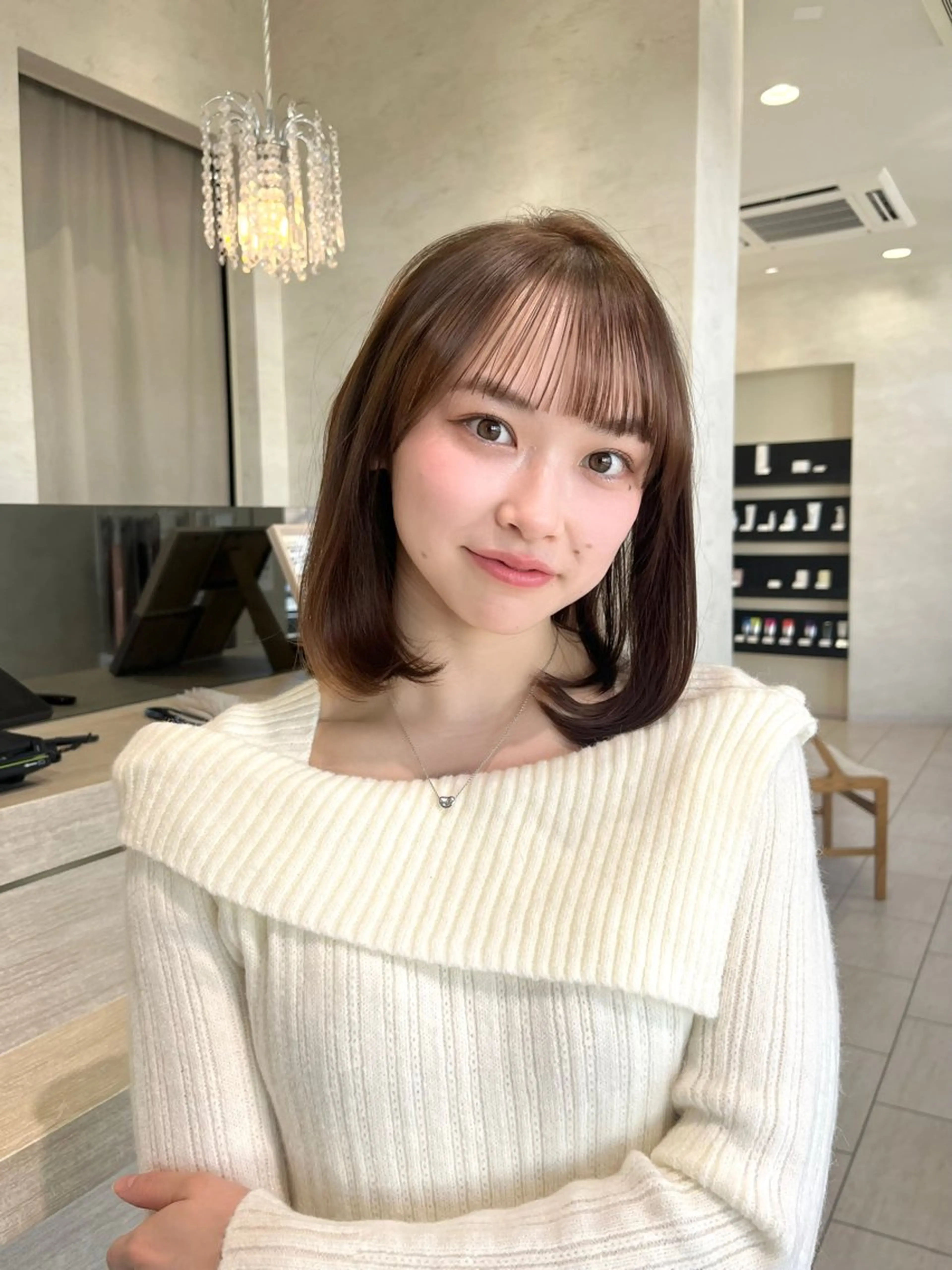 ミディアム miku/ 透明感カラーのヘアスタイル