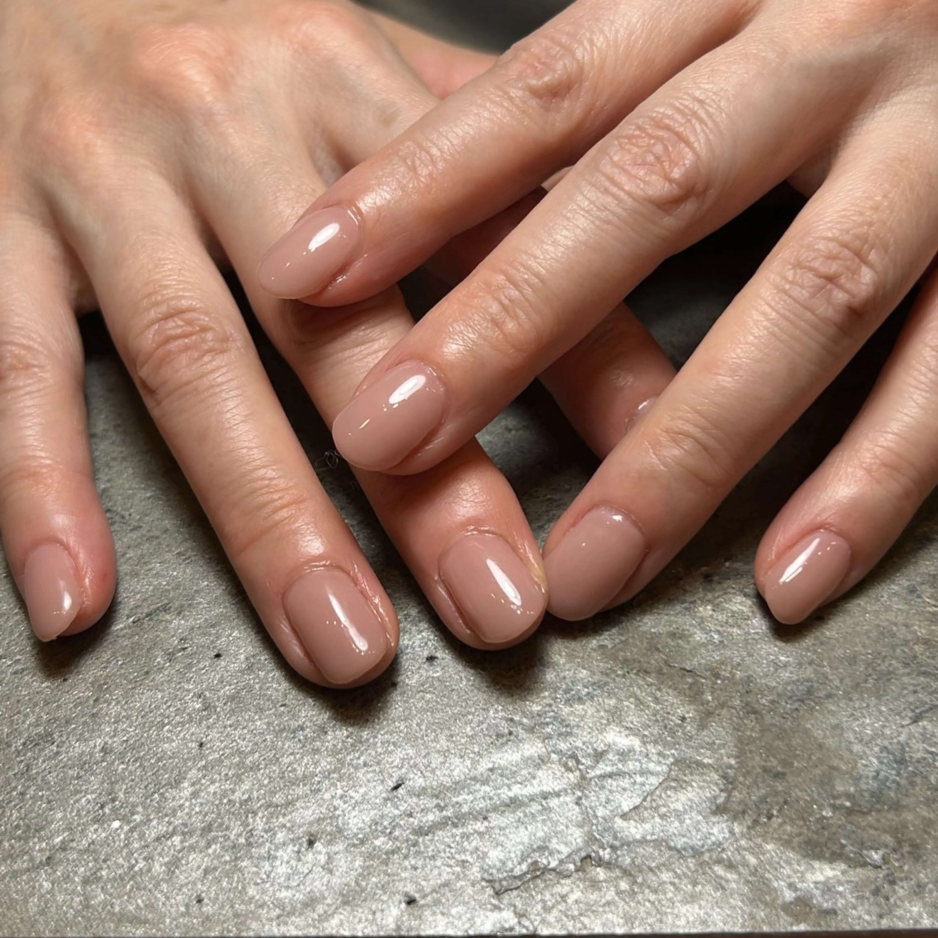 ネイル オフィスネイル シンプルネイル 金木犀ネイルサロン 吉田のネイルデザイン