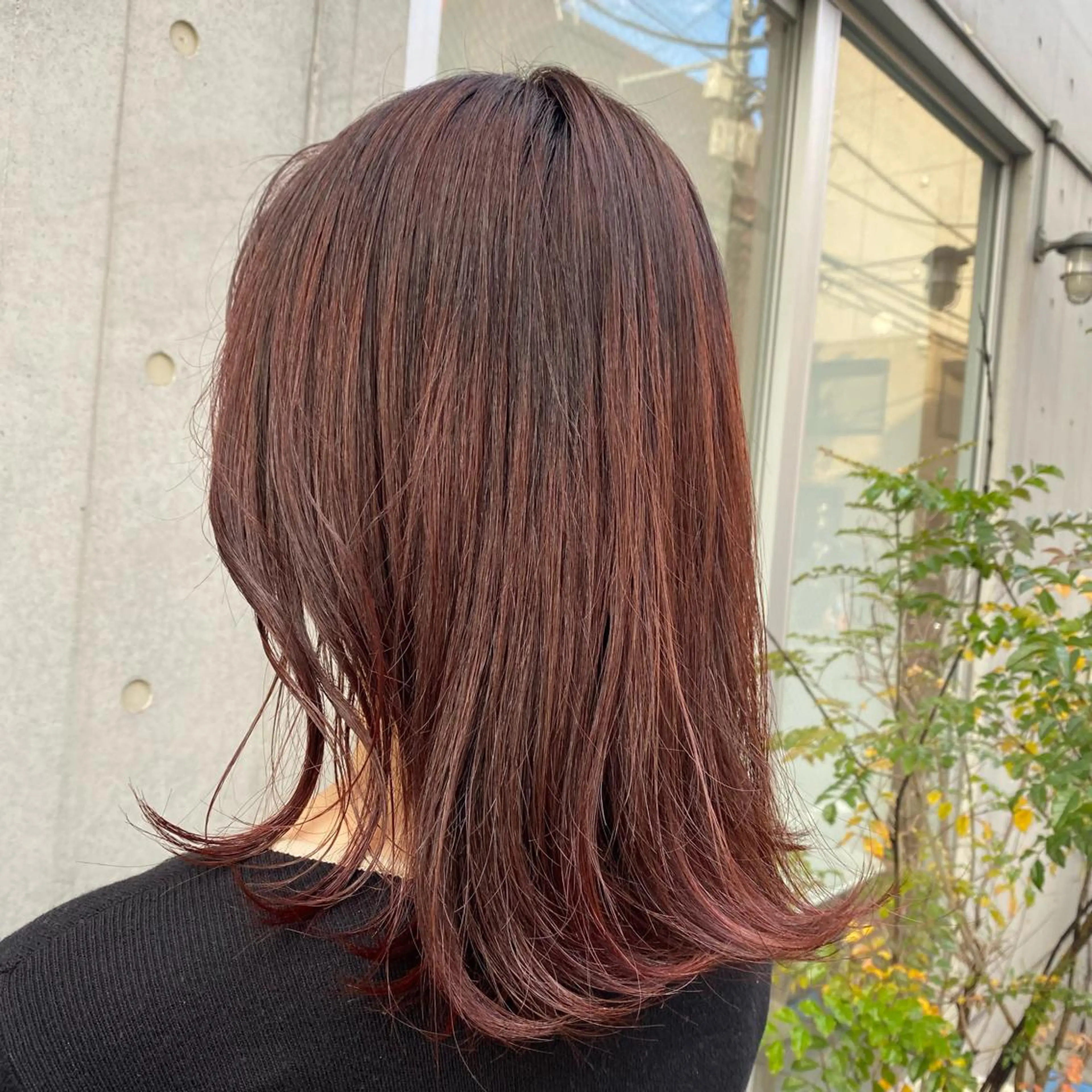 ミディアム カラー 🪭risa 暖色/レイヤー🪭のヘアスタイル