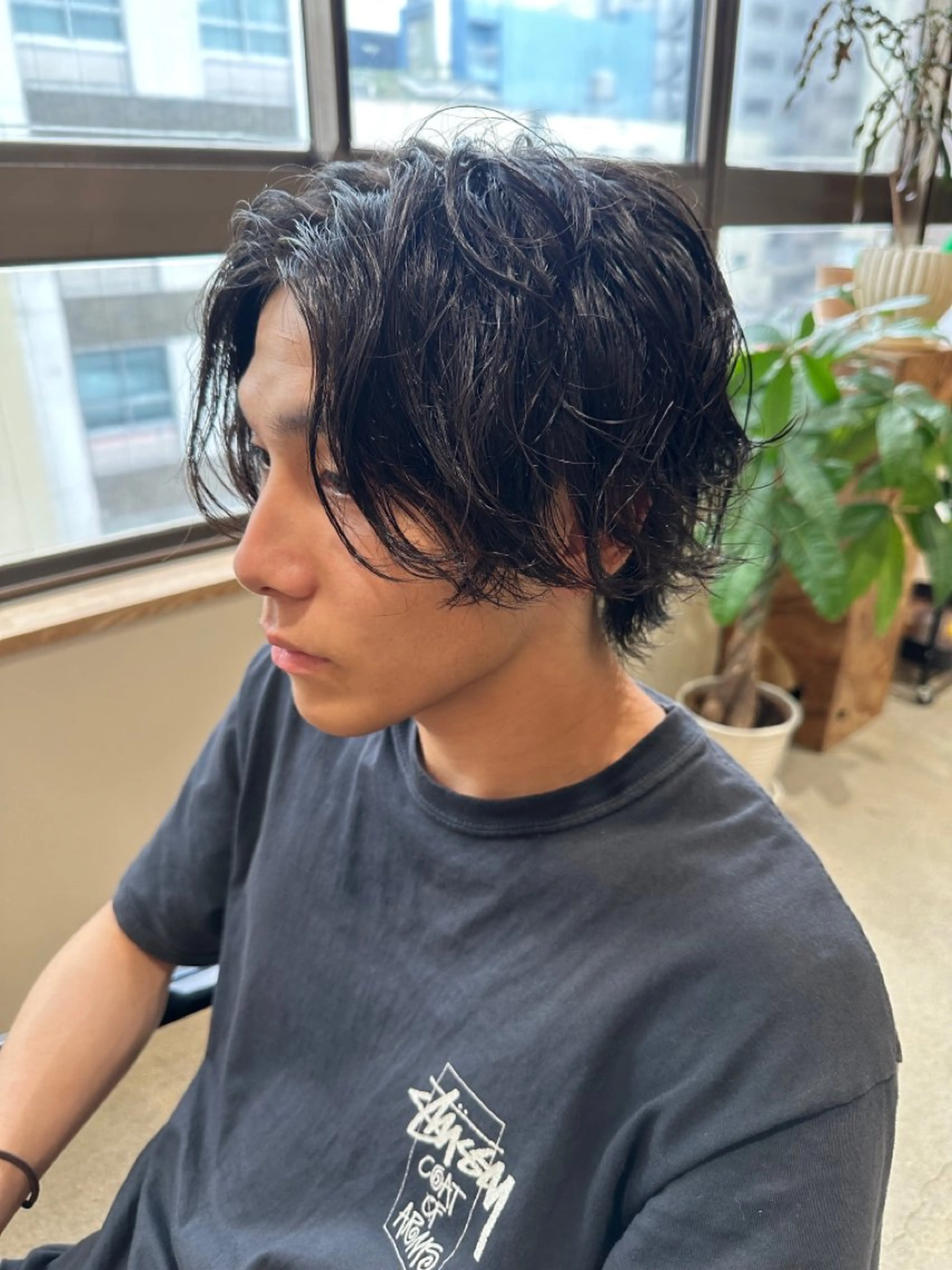 メンズ カット パーマ eiji ／ waltのヘアスタイル