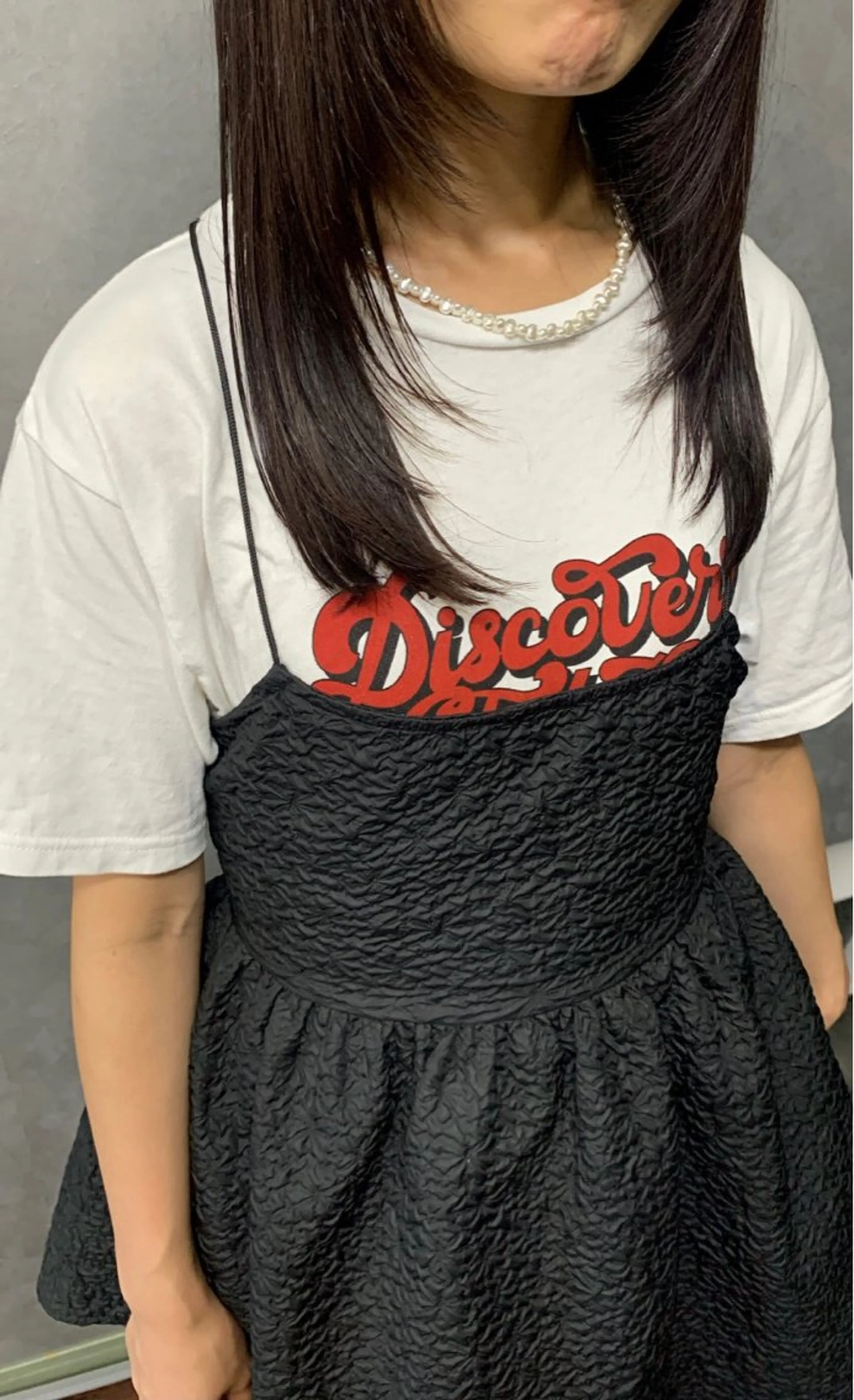 セミロング カラー レイヤーカット ヘアカラー トリートメント chouette/ 根本優希のヘアスタイル