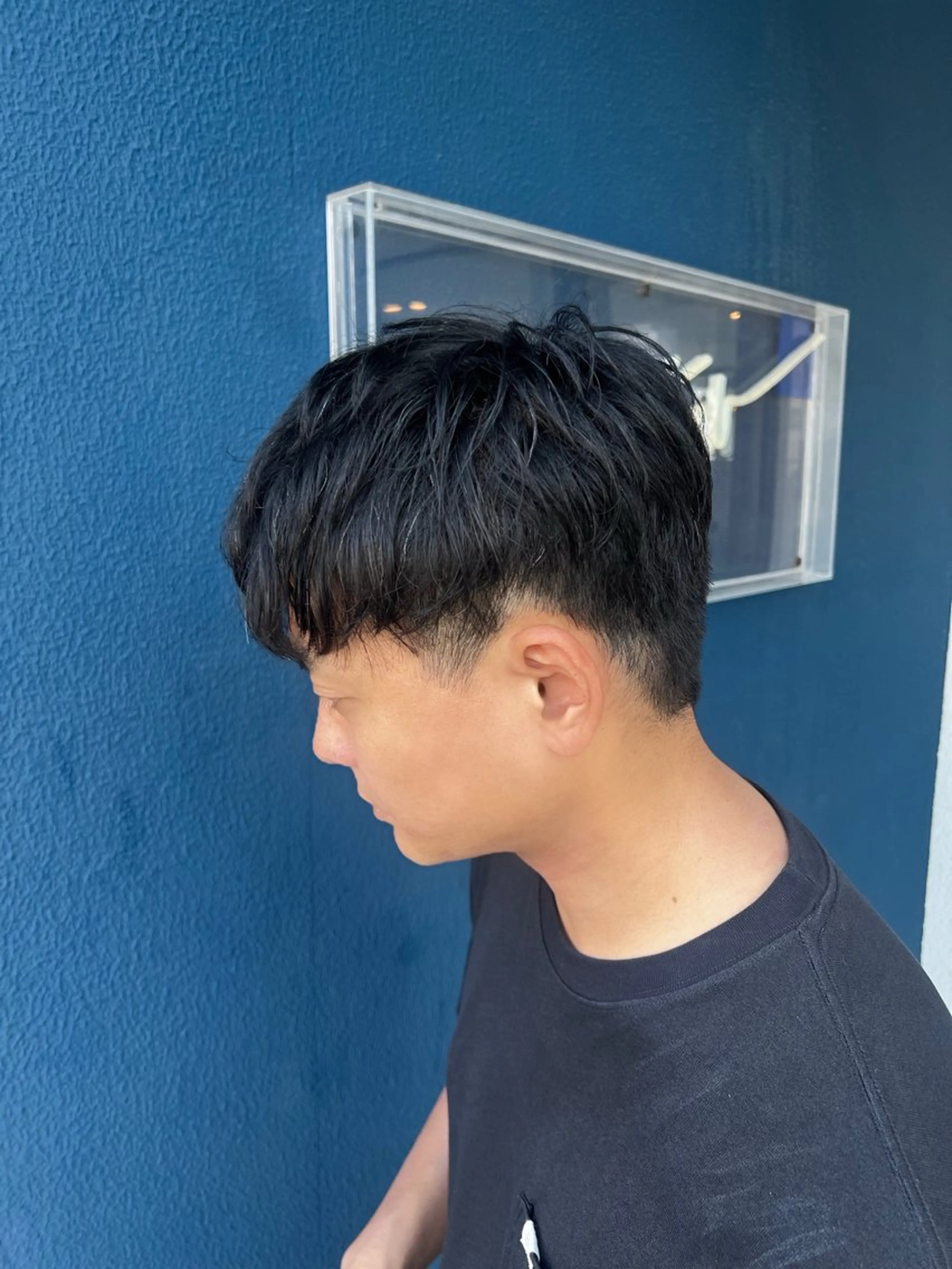 ショート メンズ 刈り上げ letter by novel 大野のヘアスタイル