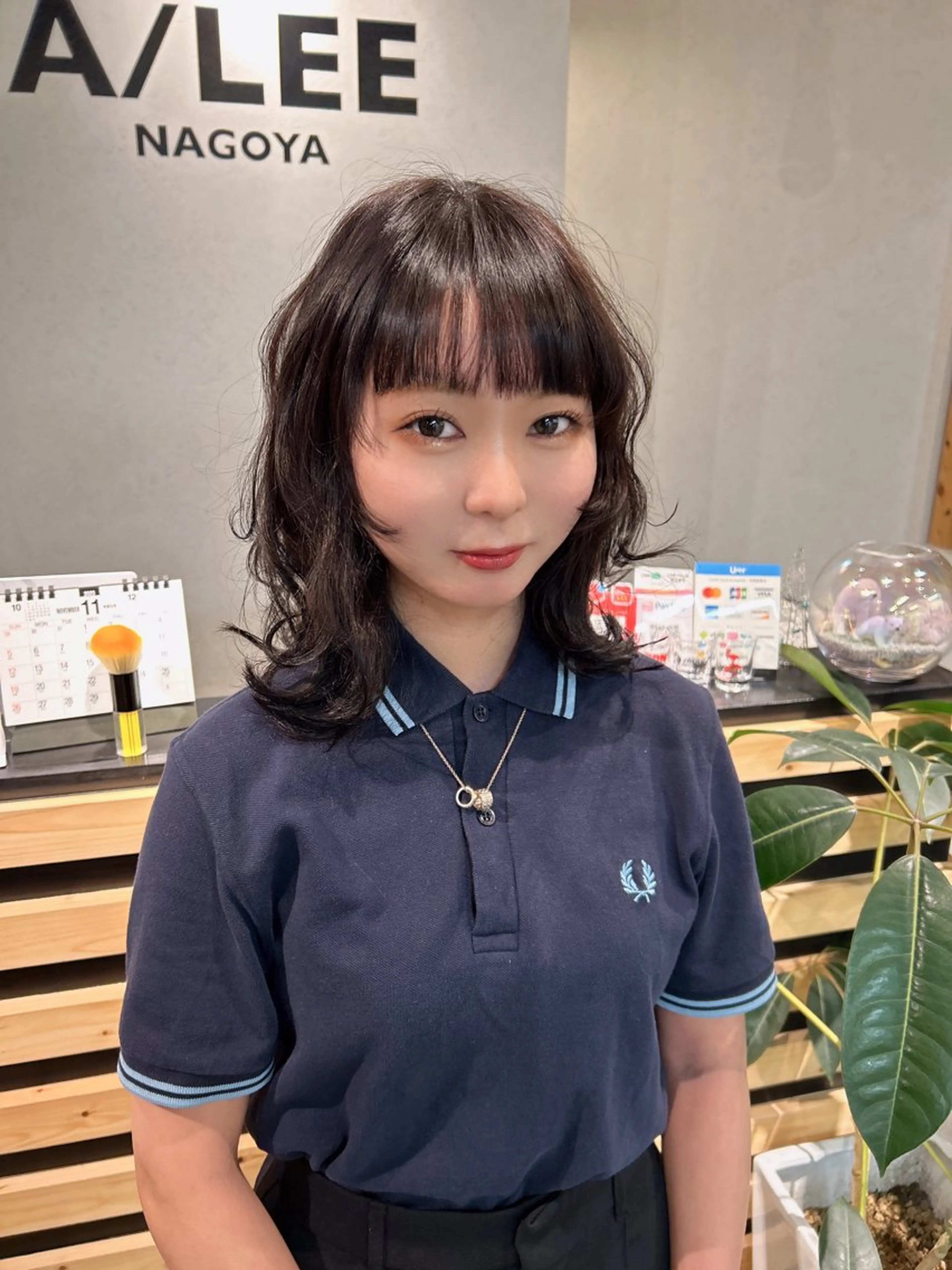 ショート カラー グレージュ ウルフカット カット ヘアカラー トリートメント AILEE所属・ウルフカット レイヤーカット上柿のヘアスタイル