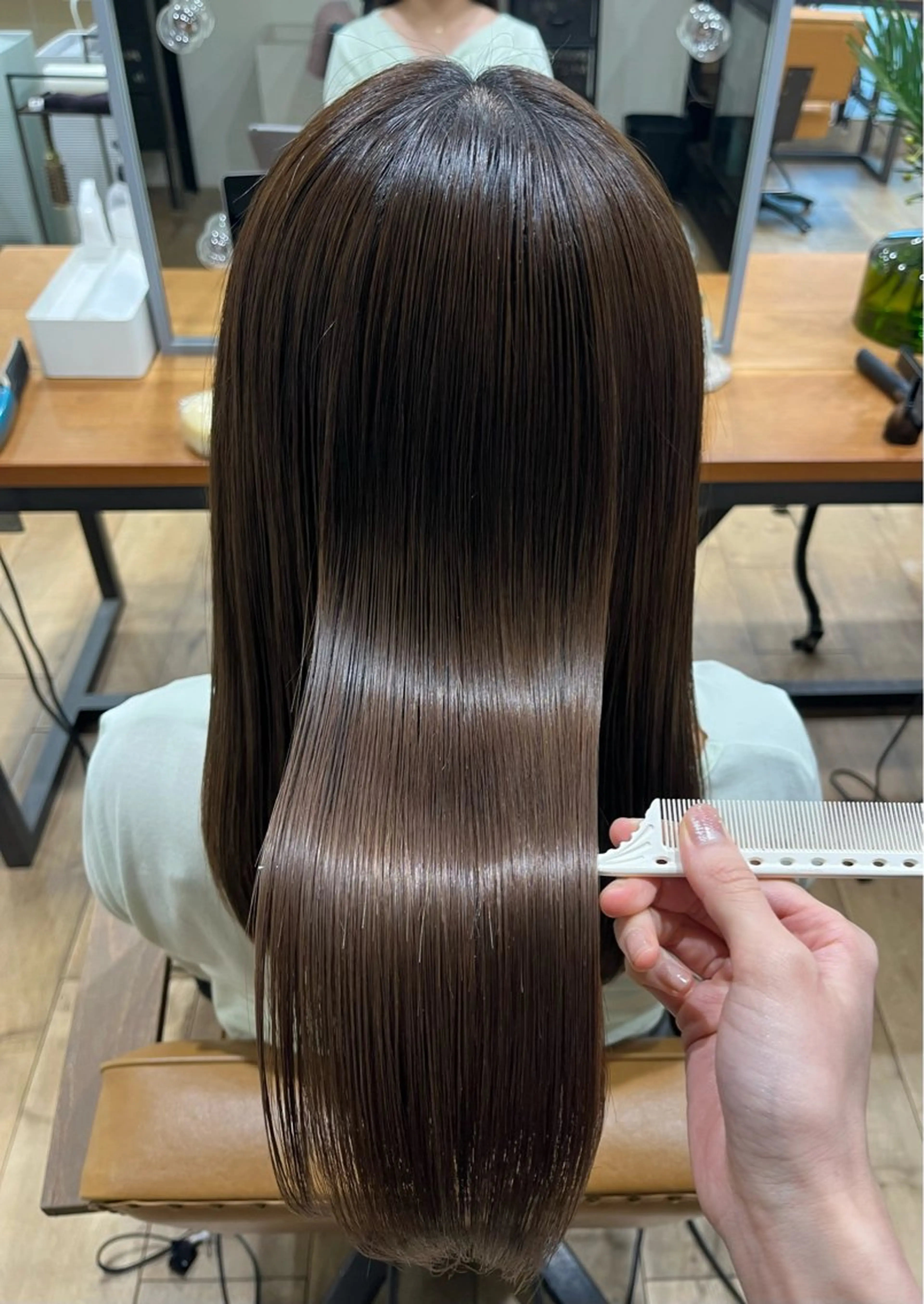 セミロング 髪質改善 トリートメント トリートメント 長沢 結菜🎀のヘアスタイル