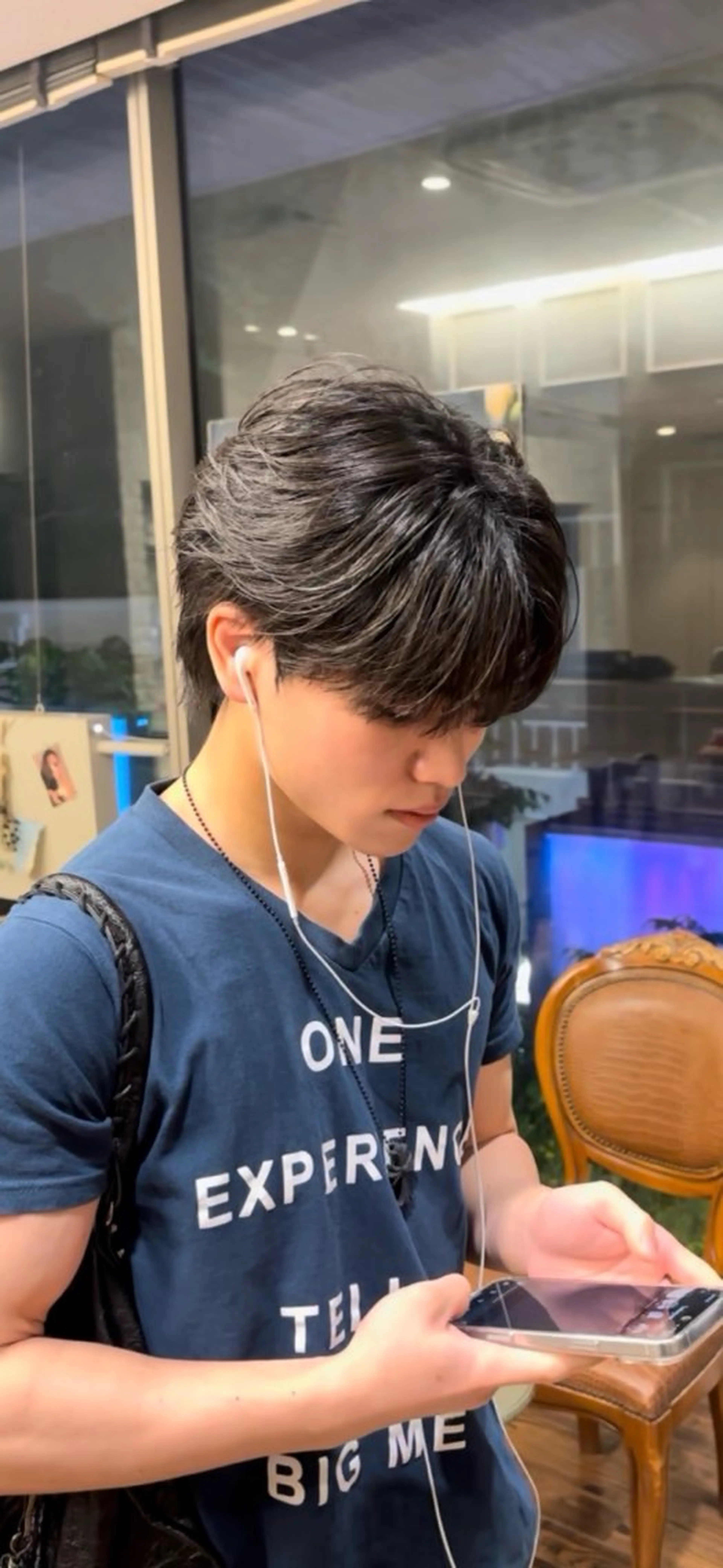 メンズ カット パーマ メンズトレンドヘア シンユウのヘアスタイル