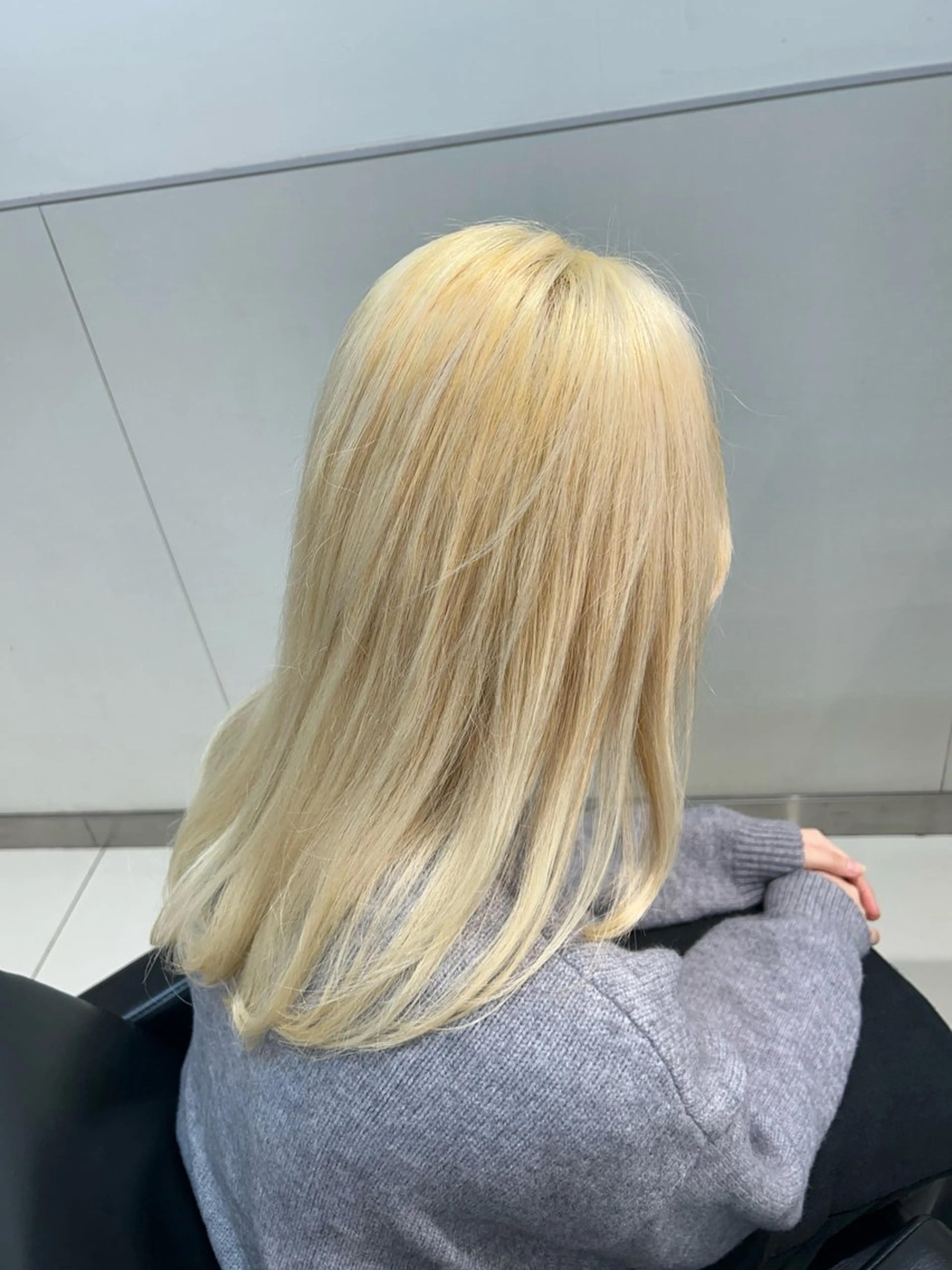 当日予約🙆🏻‍♀️30%off【カット+ダブルカラー16500】12:00~19:00ご予約可✨鎖骨下+1000円の写真