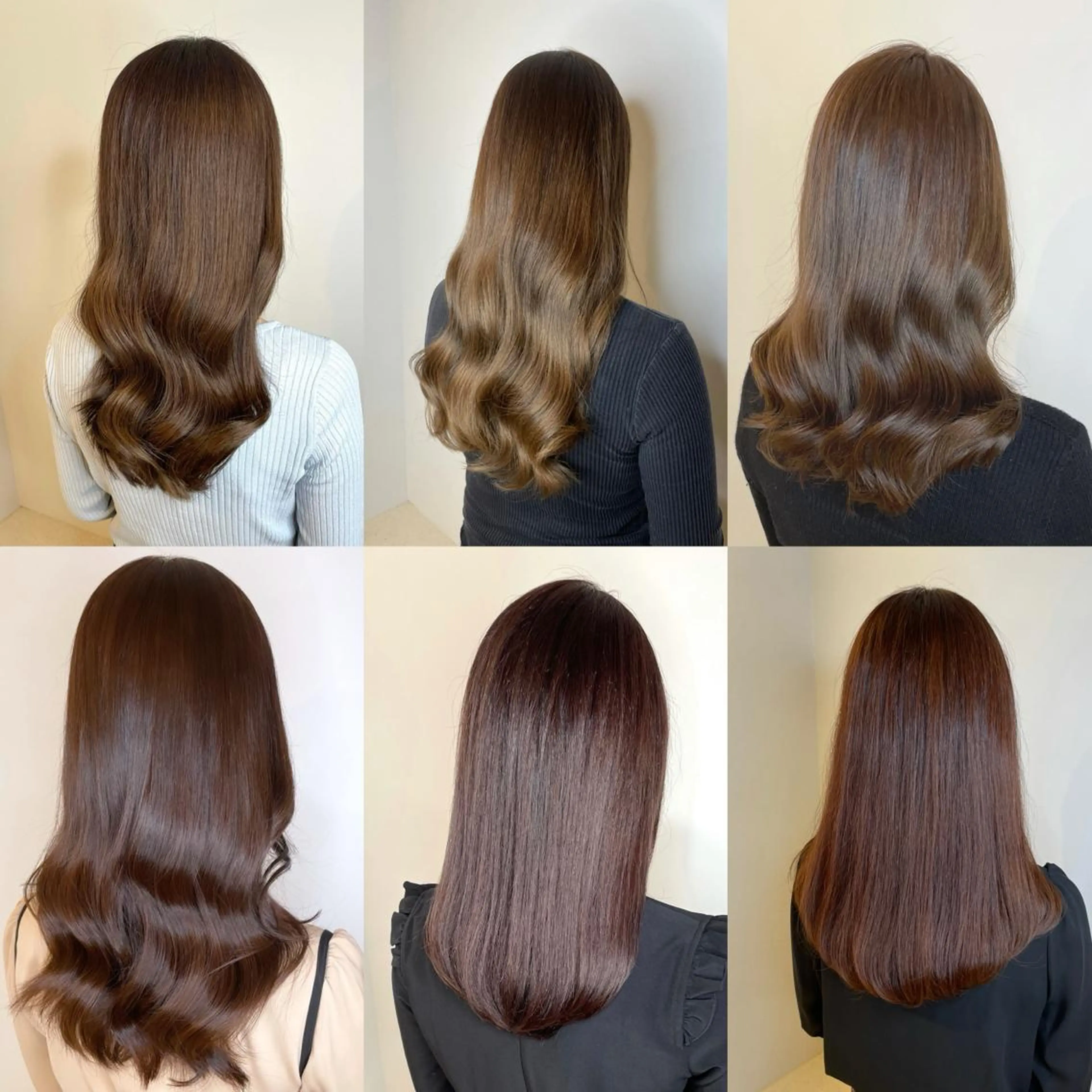 セミロング シンカ 表参道のヘアスタイル