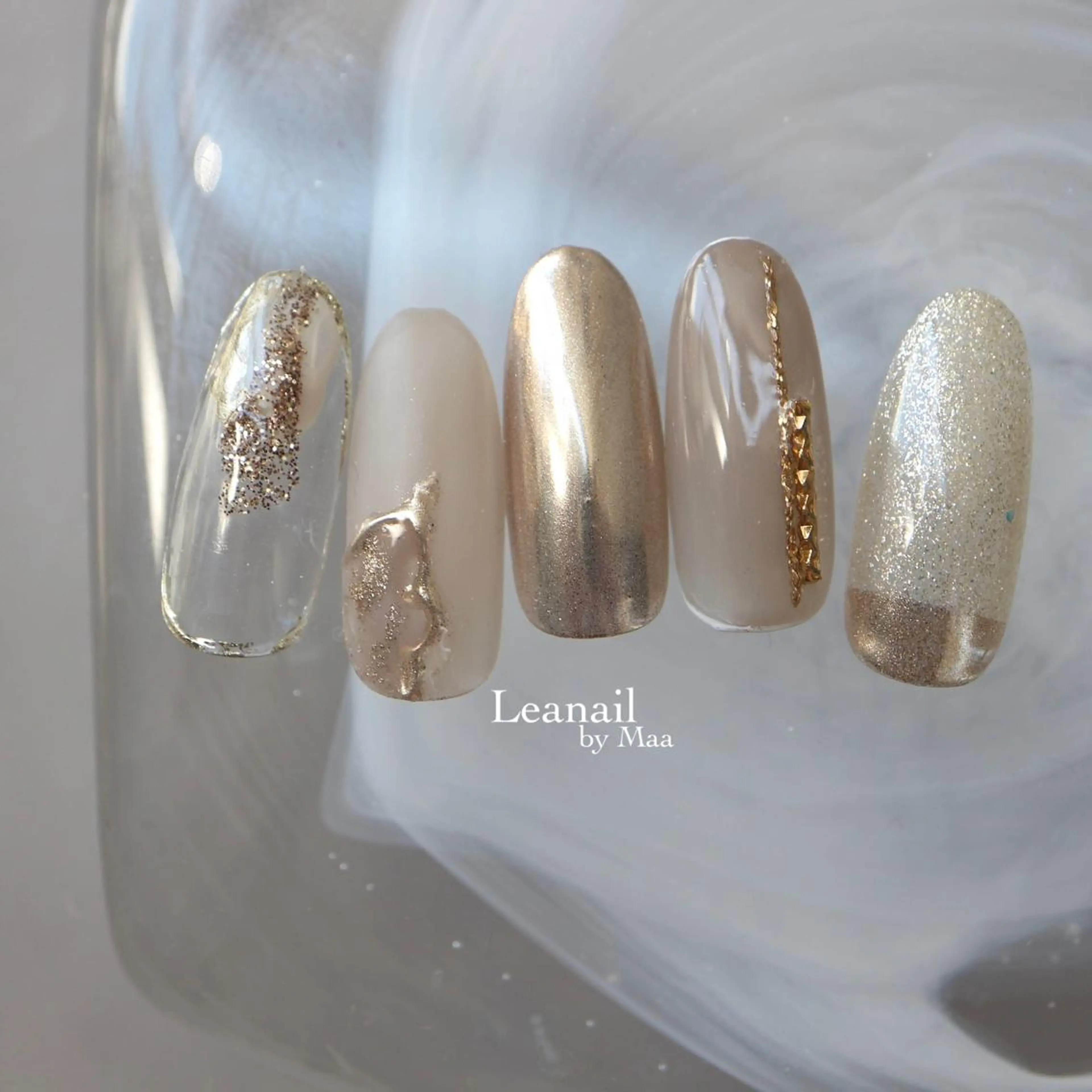 ネイル private_ salon.Leaのネイルデザイン