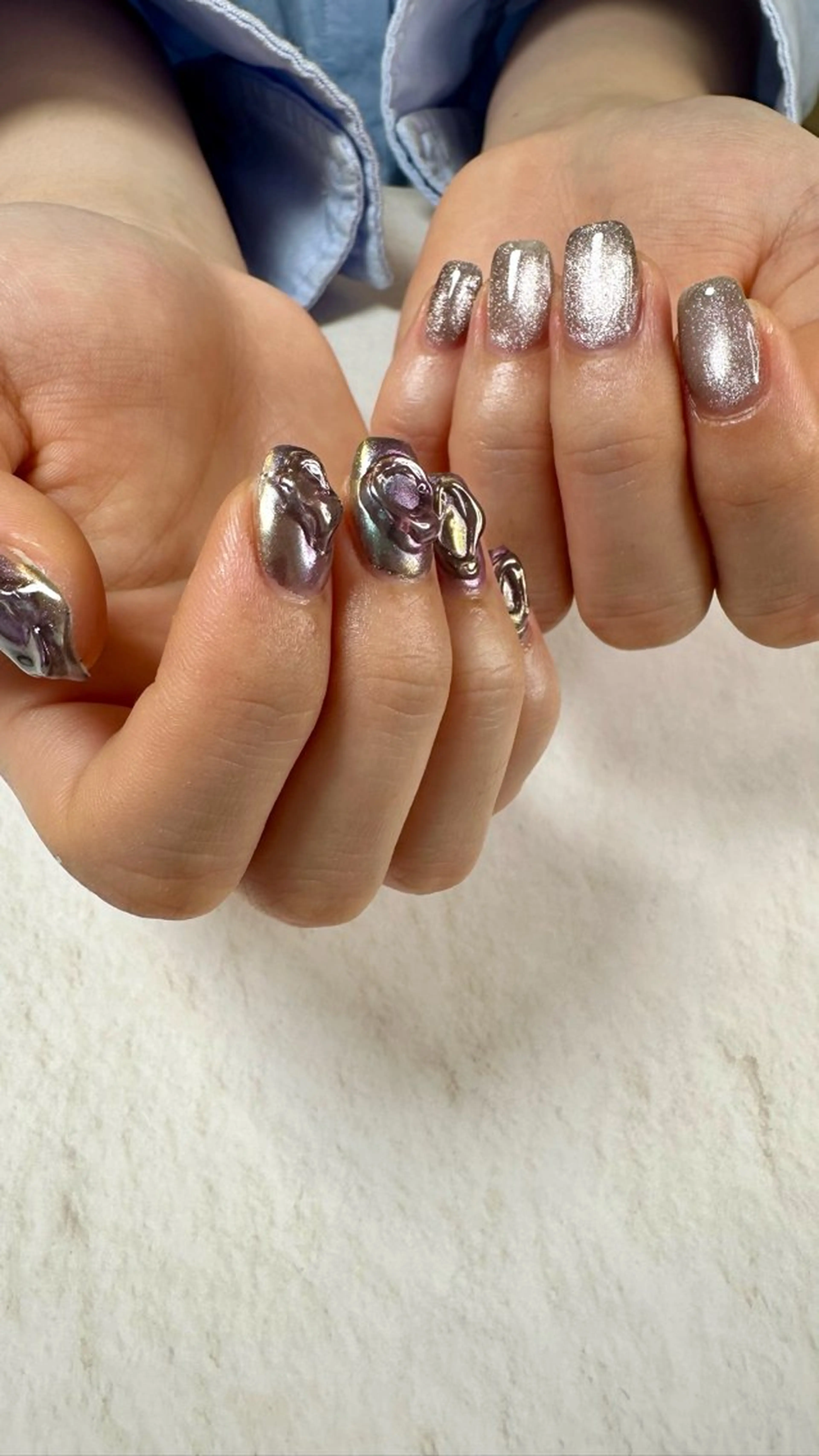 ネイル ニュアンスネイル ハンドネイル ハンドケア Atelier Ariのネイルデザイン