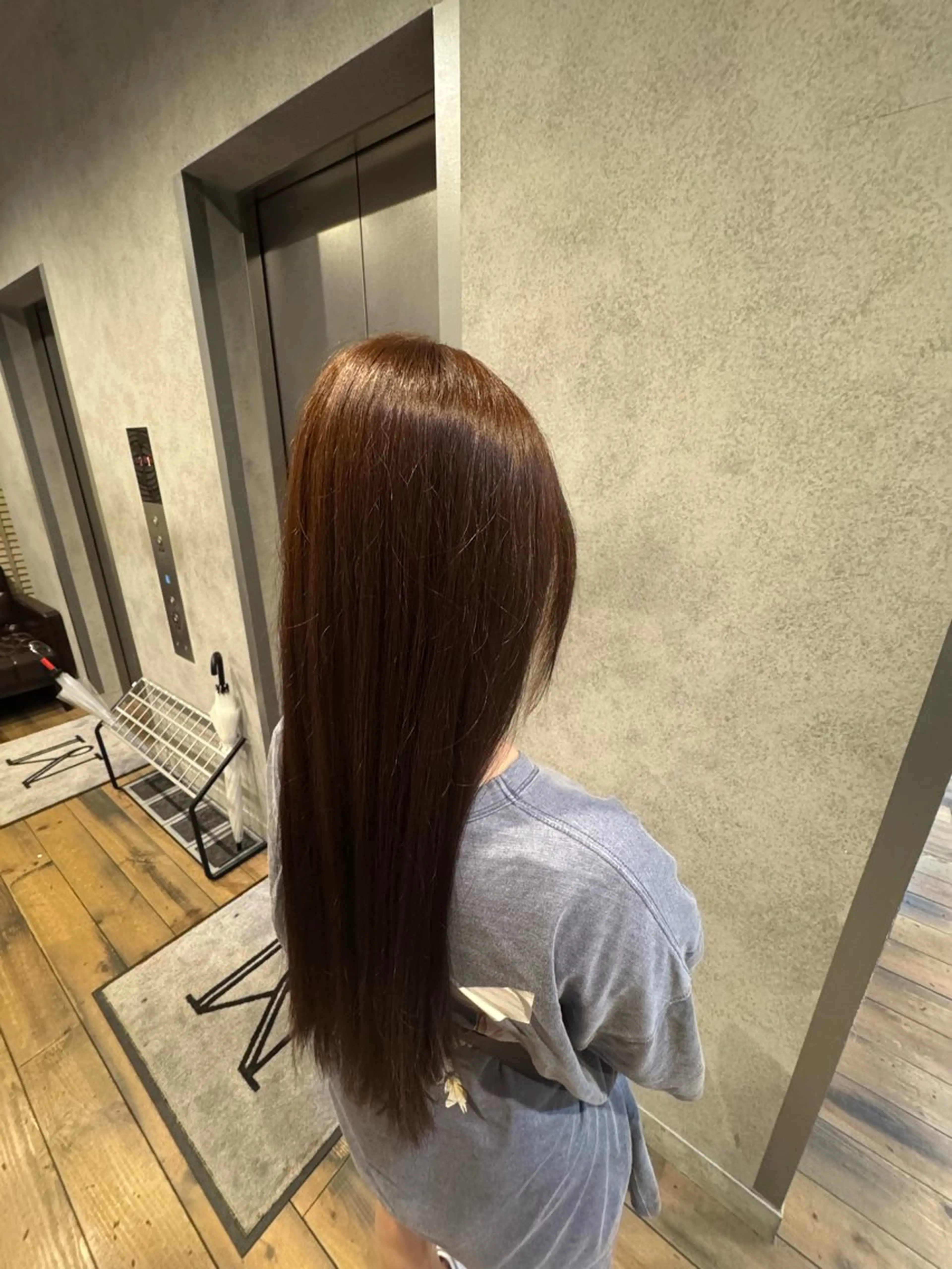 カラー ブラウンカラー ナチュラルブラウン 田中 らん🎀のヘアスタイル