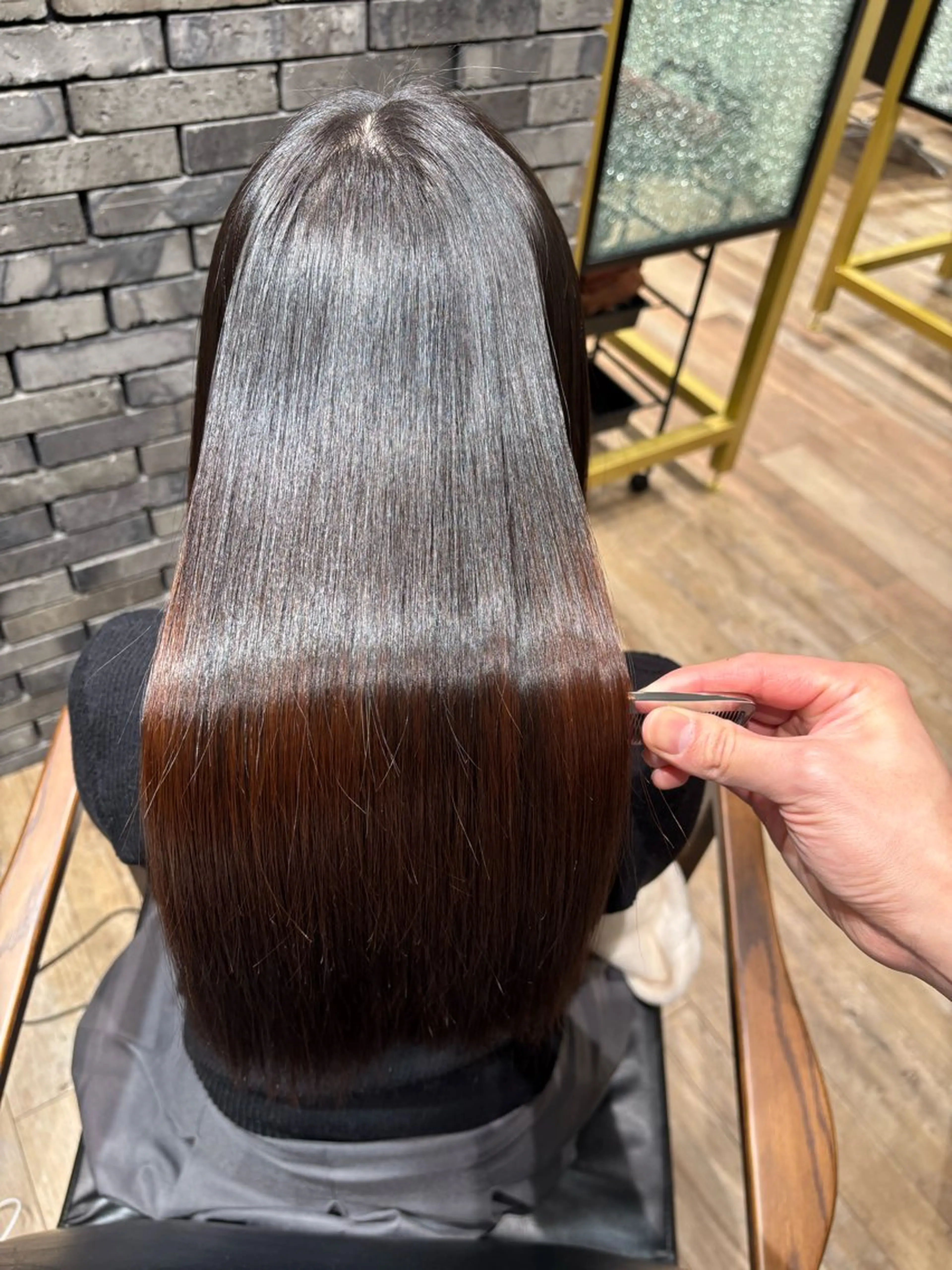 ロング 伊藤 史也のヘアスタイル