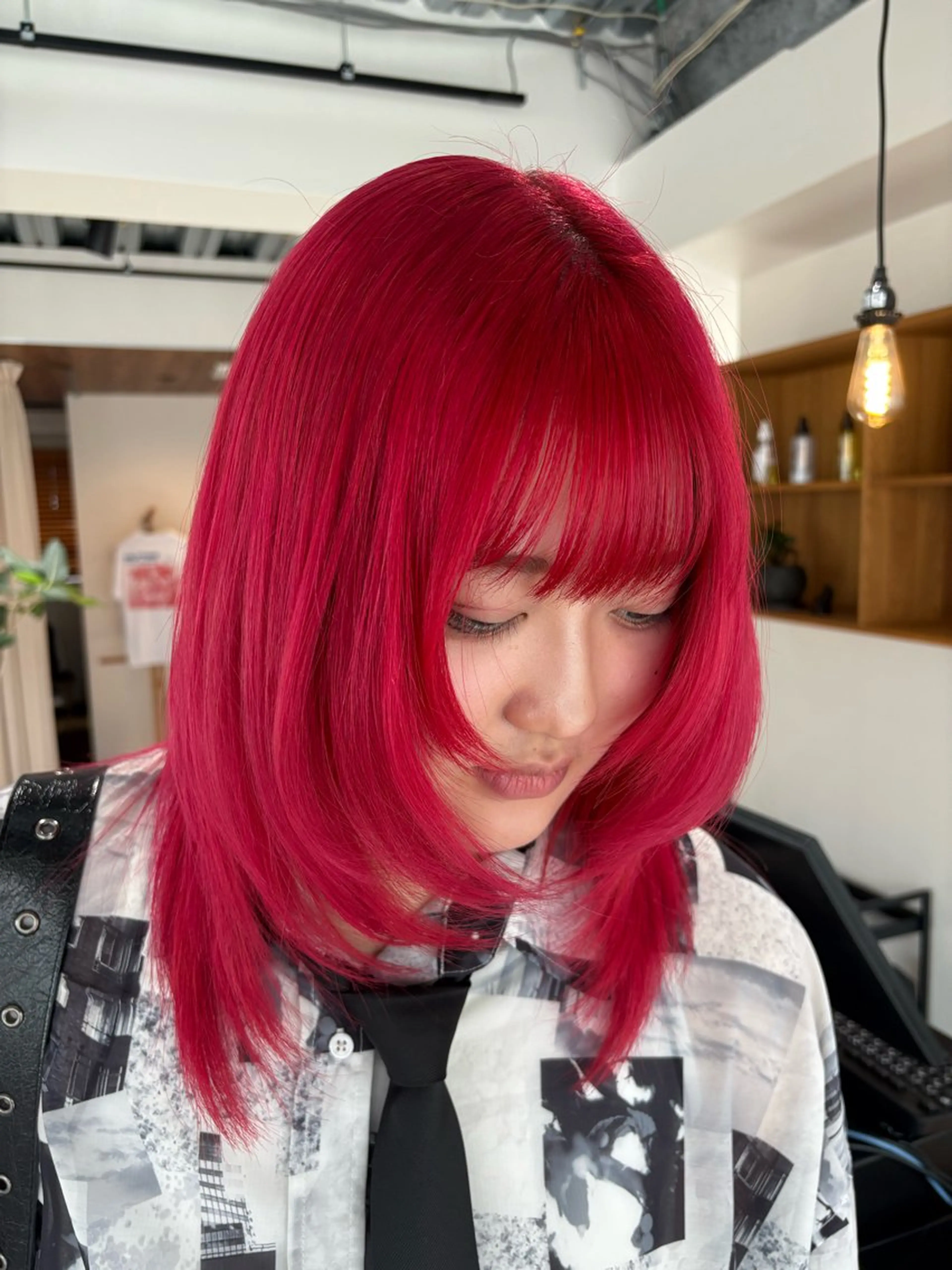 【1ブリーチで透明感のあるカラーに️🍨🤍】ブリーチダブルカラー ¥14,300→¥11,440の写真