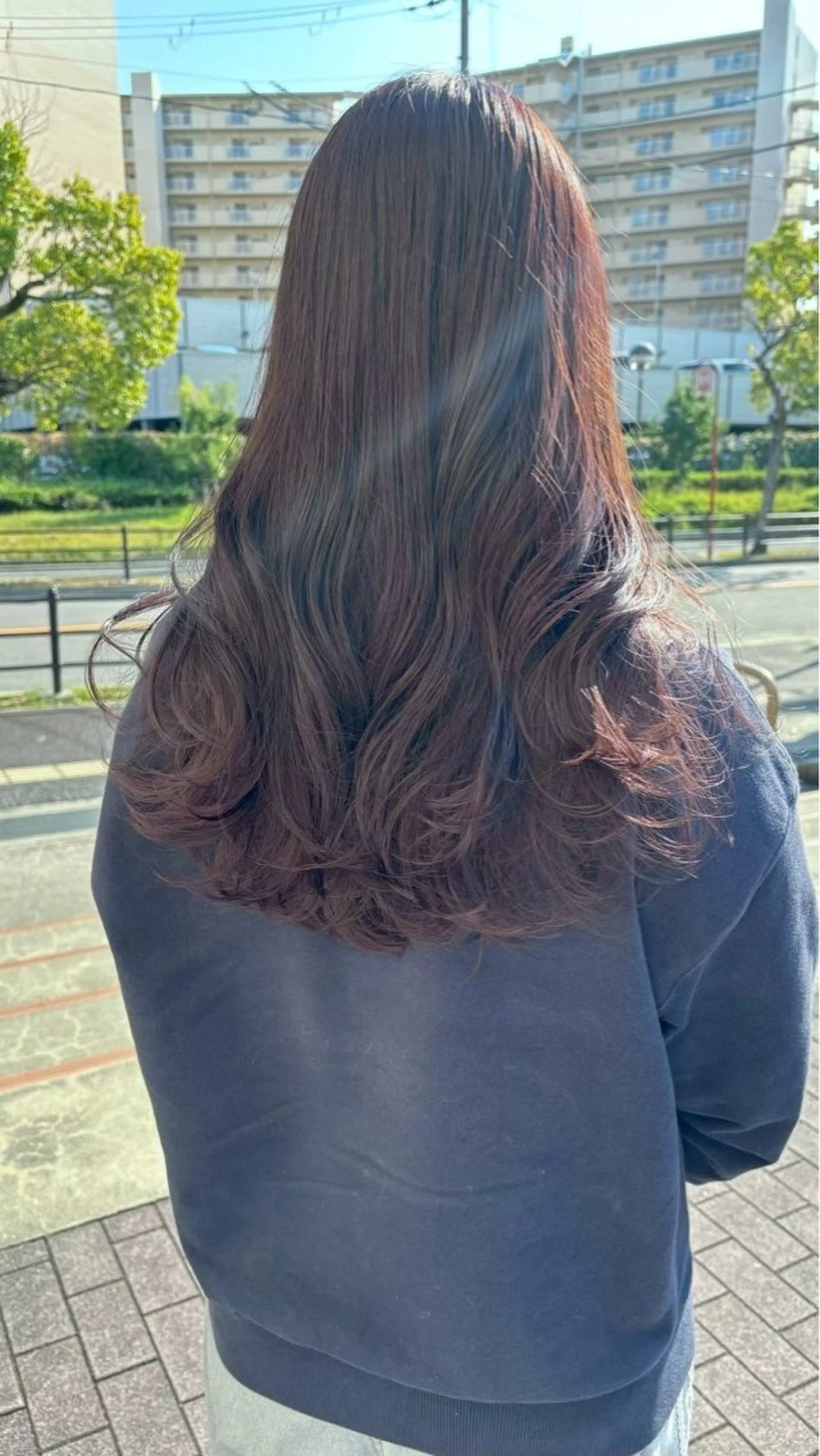 カラー YOKE /桃山台 /iori‎✦.˚◦のヘアスタイル