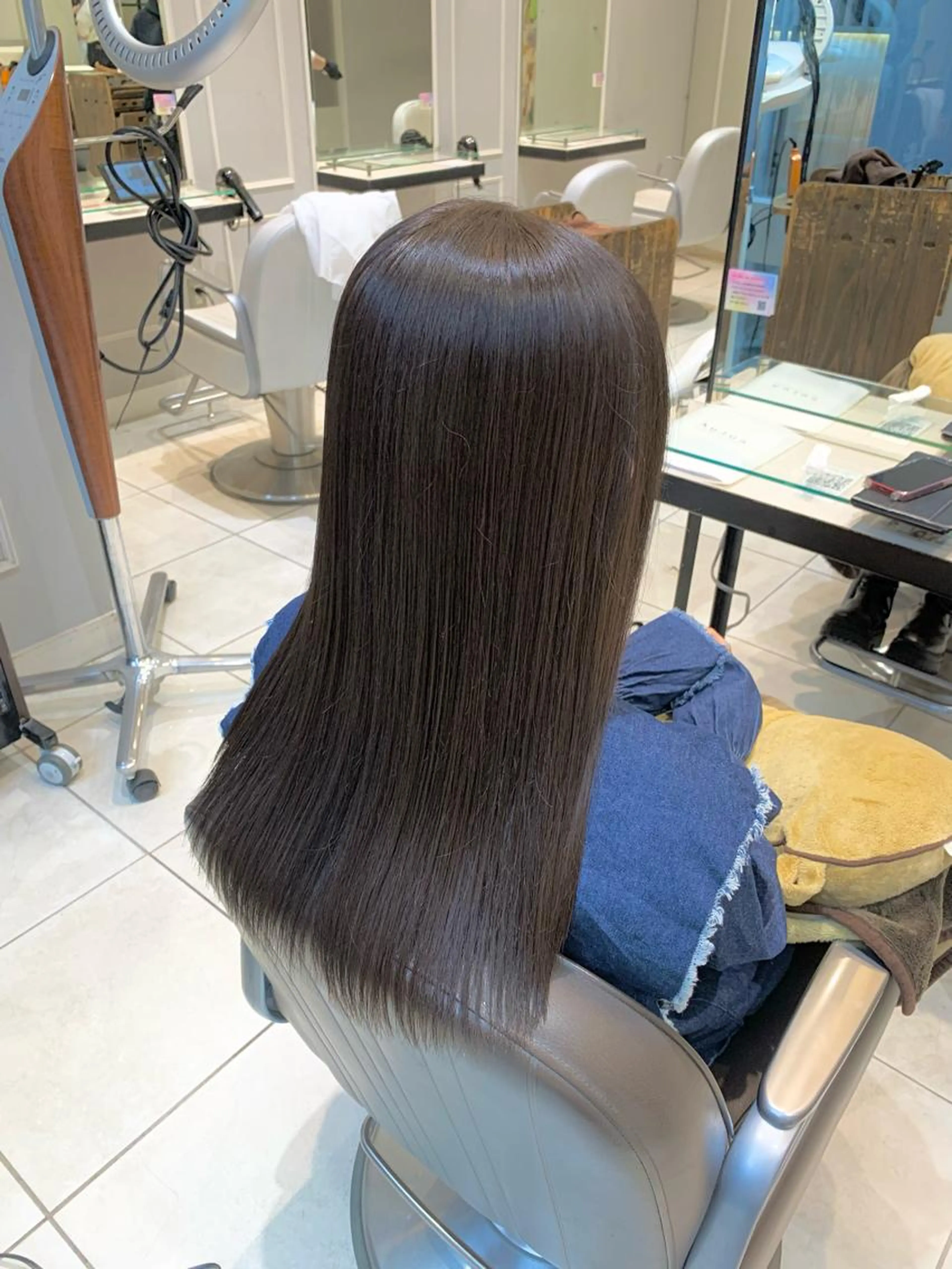 《🫧ご新規さま限定クーポン🫧》全体縮毛矯正(リタッチ可)＋潤いハホニコトリートメント🧏🏻✨の写真