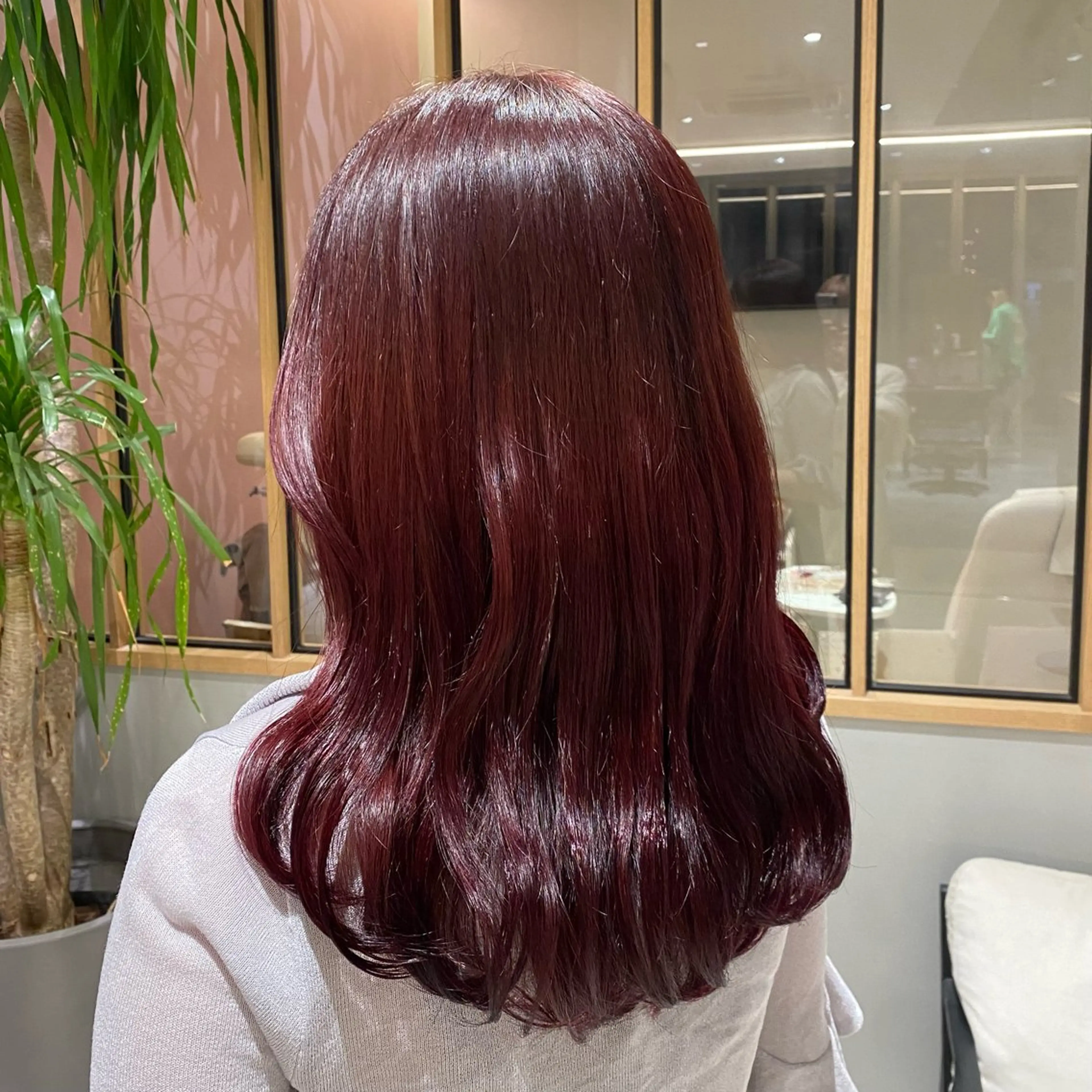 セミロング カラー yukari🌷名駅 ＊大人かわいい艶髪のヘアスタイル