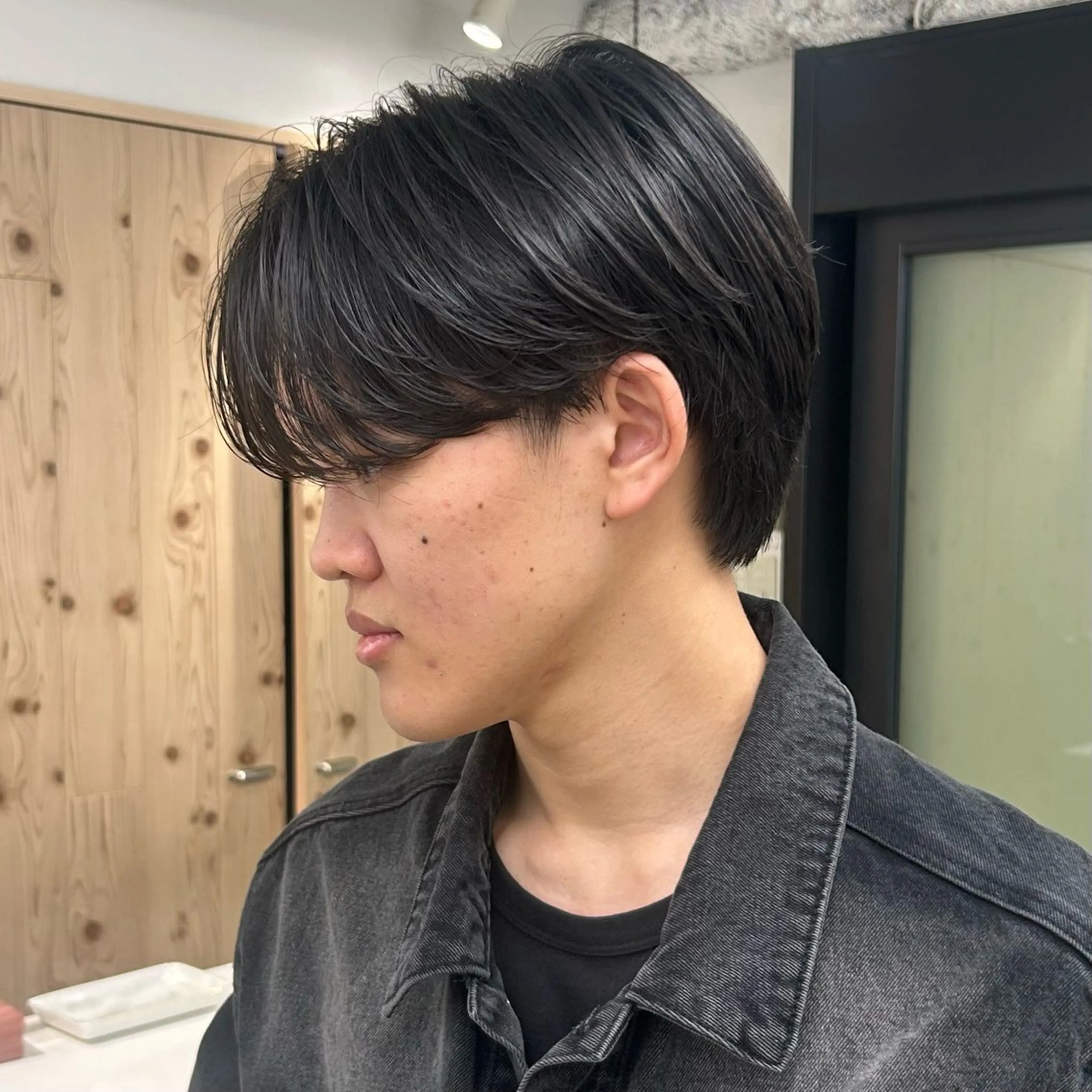 メンズ 縮毛矯正 新宿/透明感カラー/ masato🇰🇷のヘアスタイル