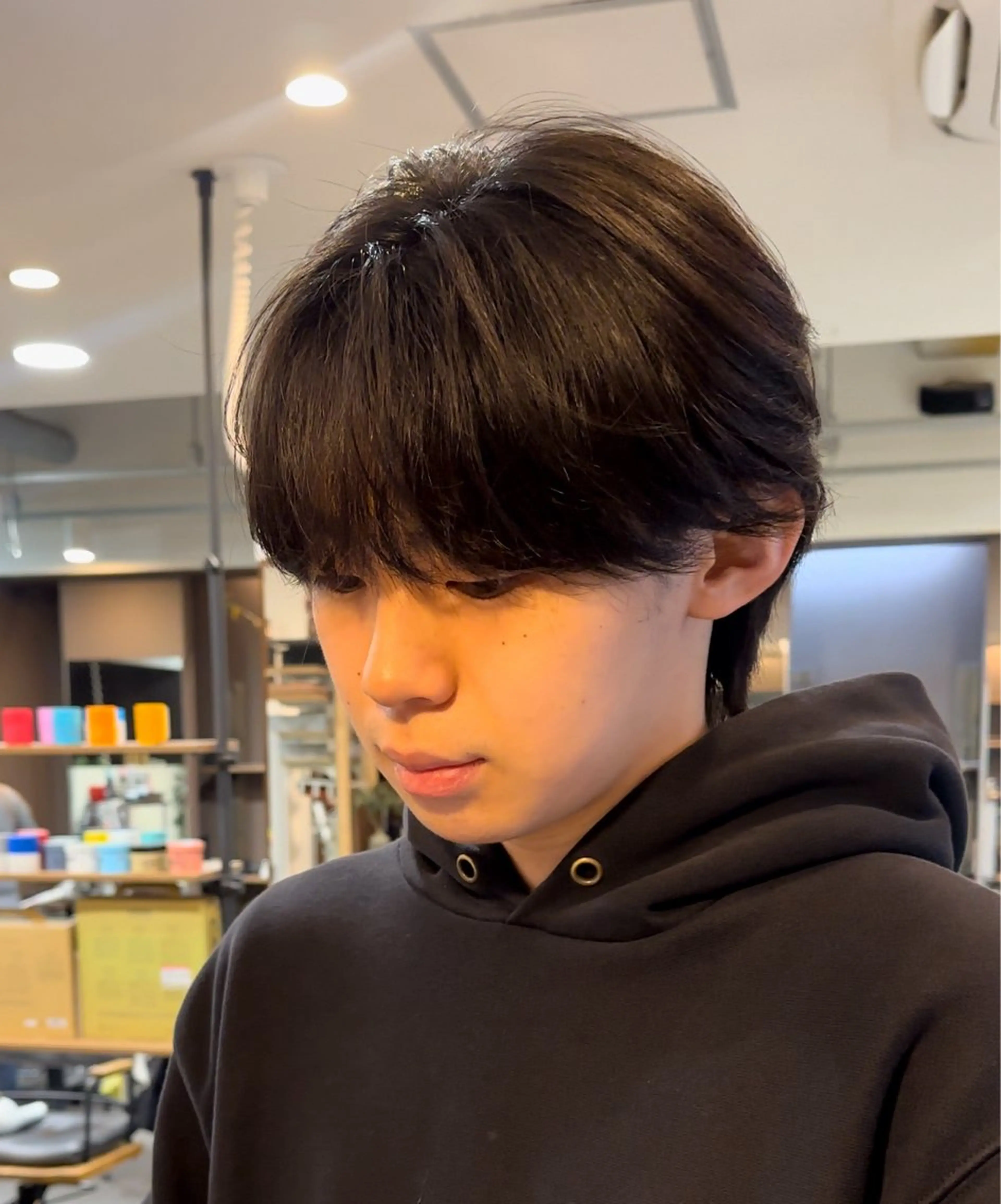 パーマ メンズ マッシュ メンズパーマ シースルーマッシュ ニュアンスパーマ カット パーマ 年間2000名担当◎ パーマ職人/仲原佑樹のヘアスタイル