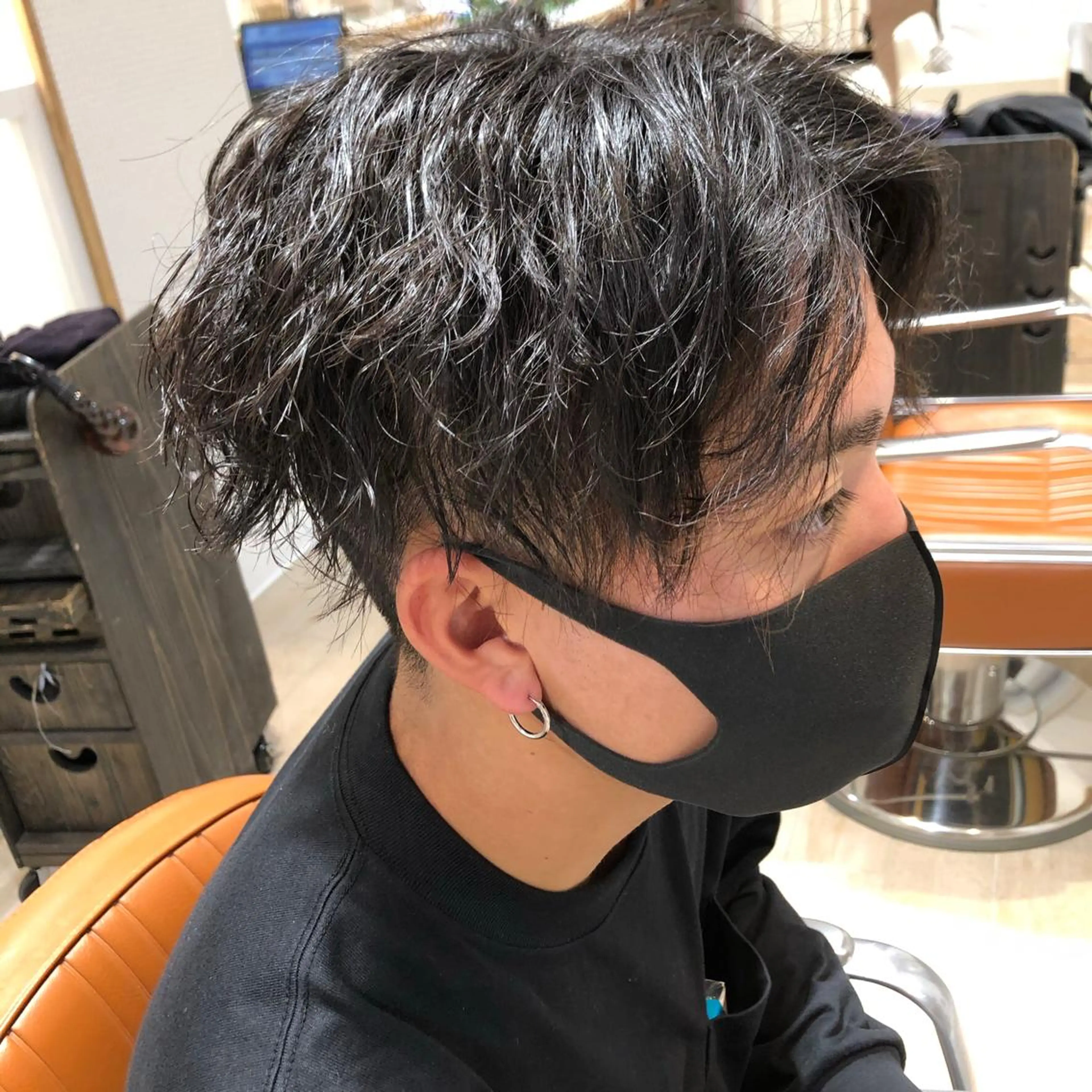 メンズ カット パーマ SEIRA♡レイヤー /ショート得意のヘアスタイル