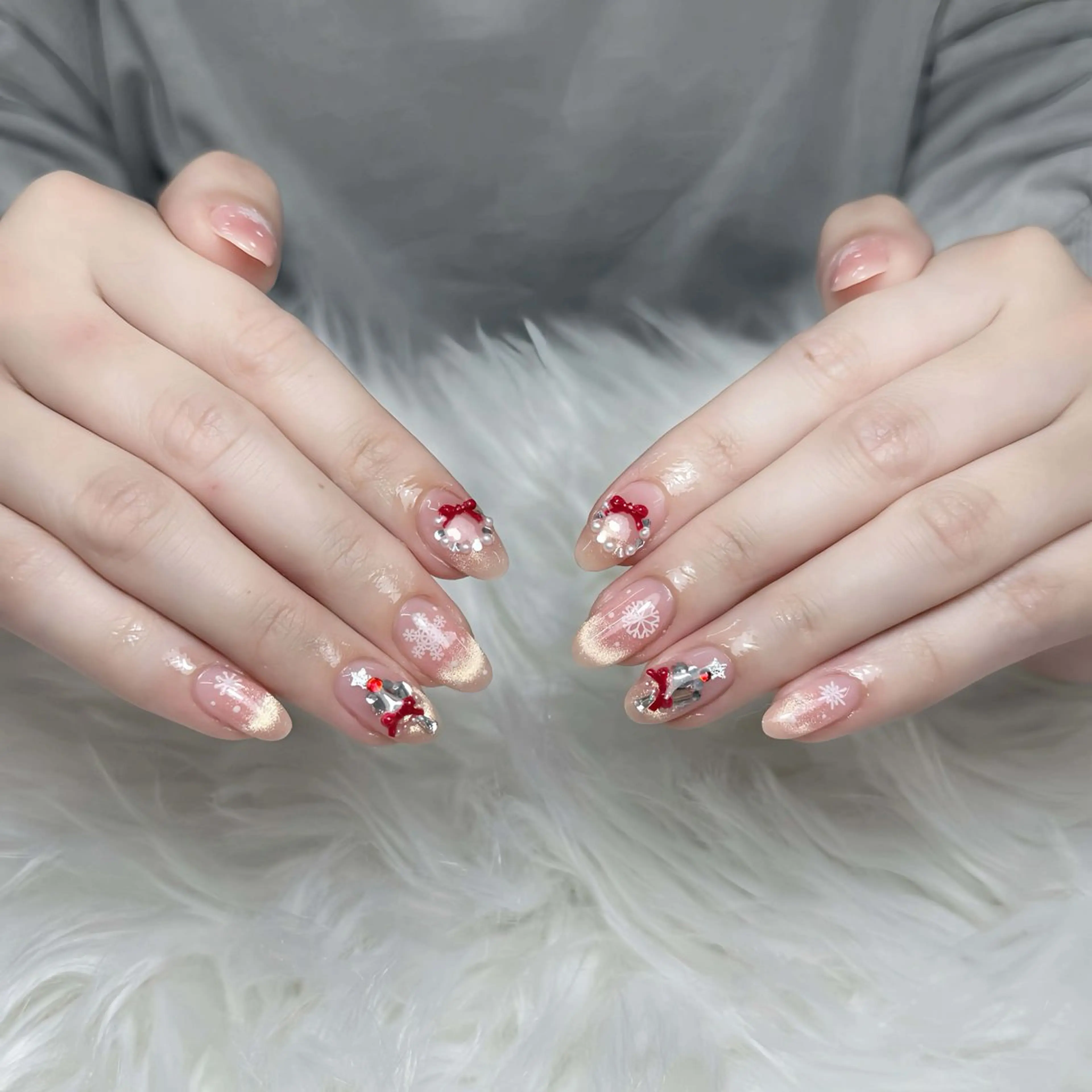 ネイル ハンドネイル いちご ちゃんのネイルデザイン