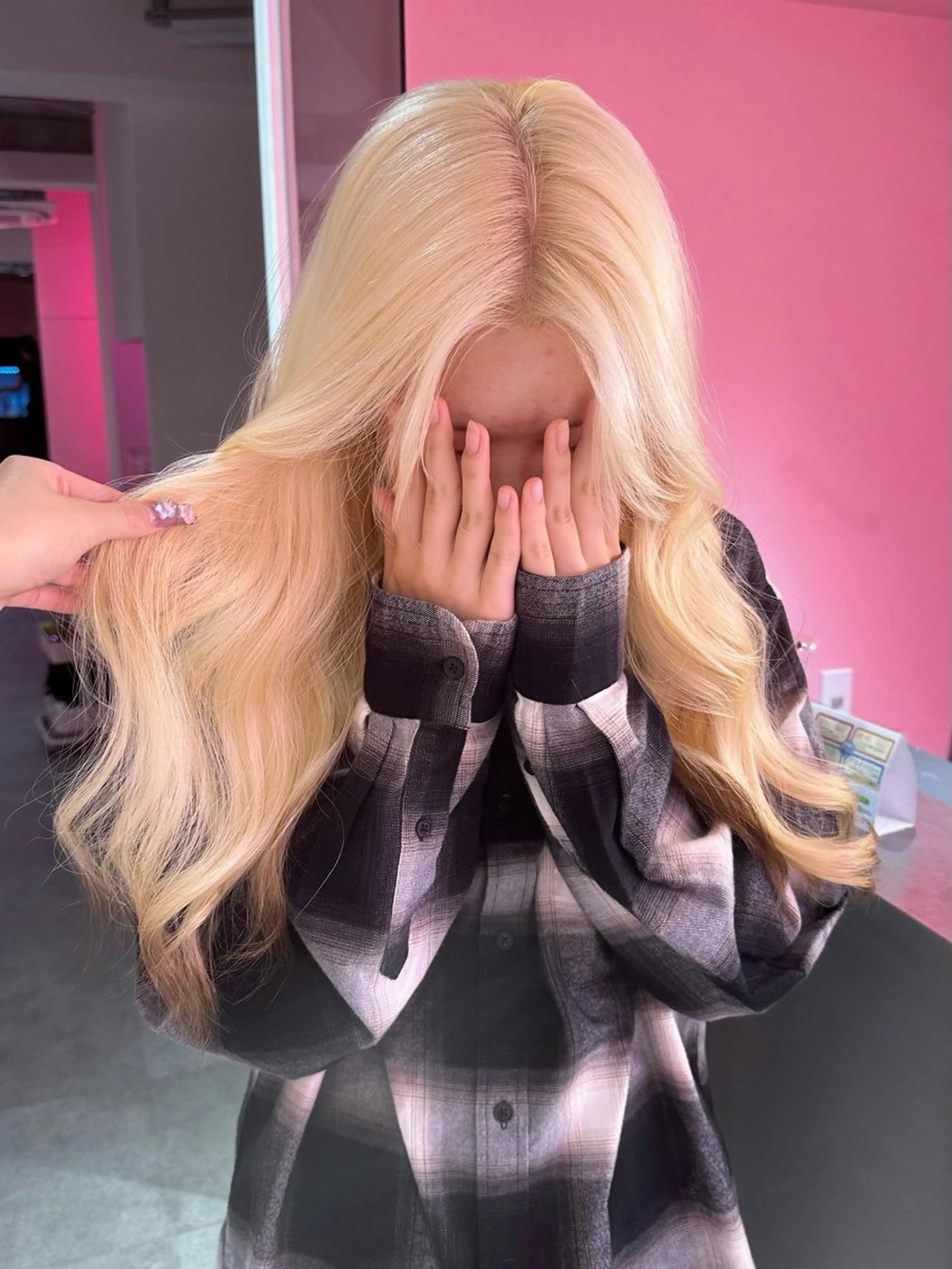 ロング ヘアカラー トリートメント ブリーチカラー /MAHIROのヘアスタイル