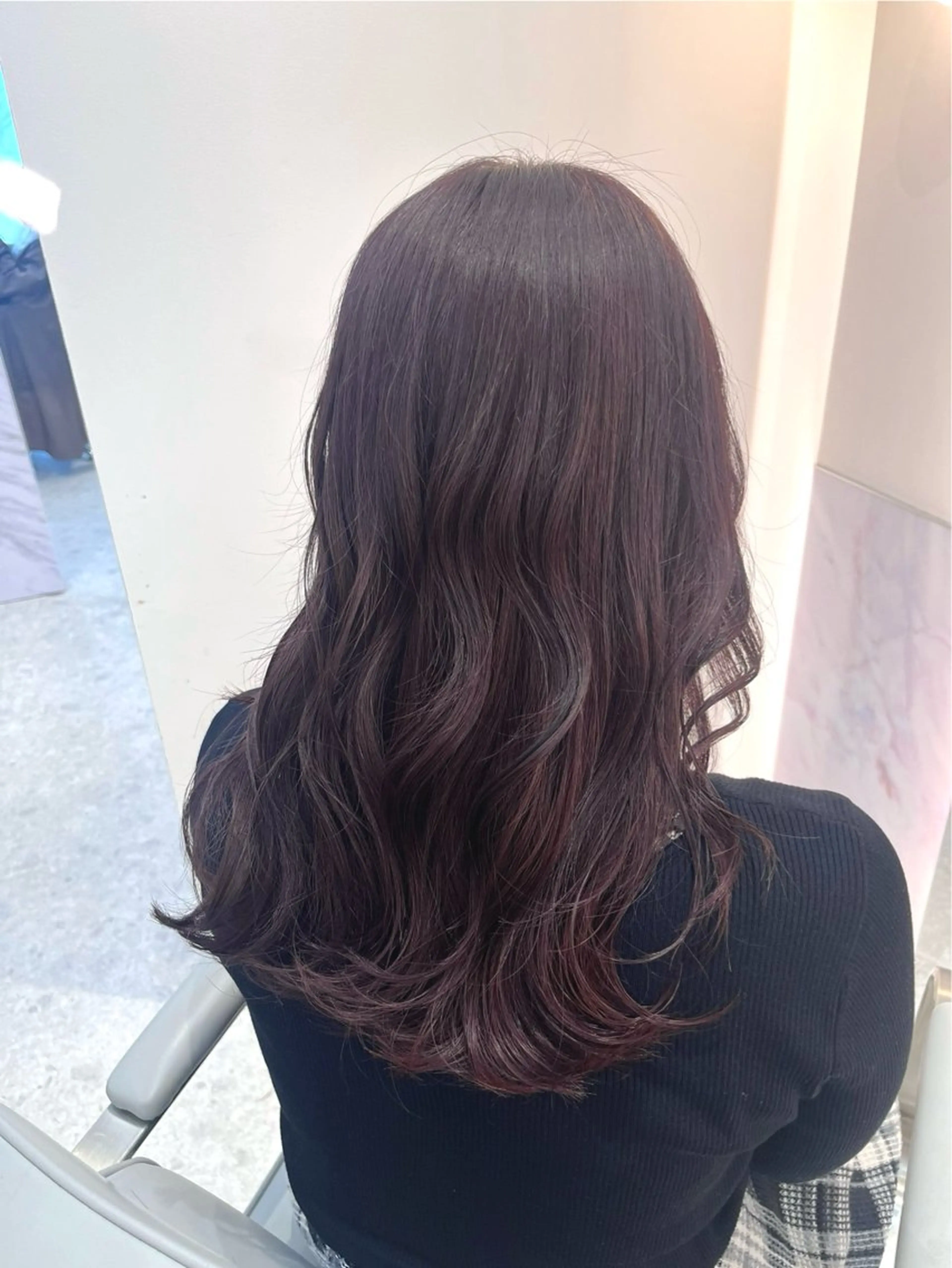 セミロング カット ヘアカラー トリートメント *Zina S * Natsukiのヘアスタイル