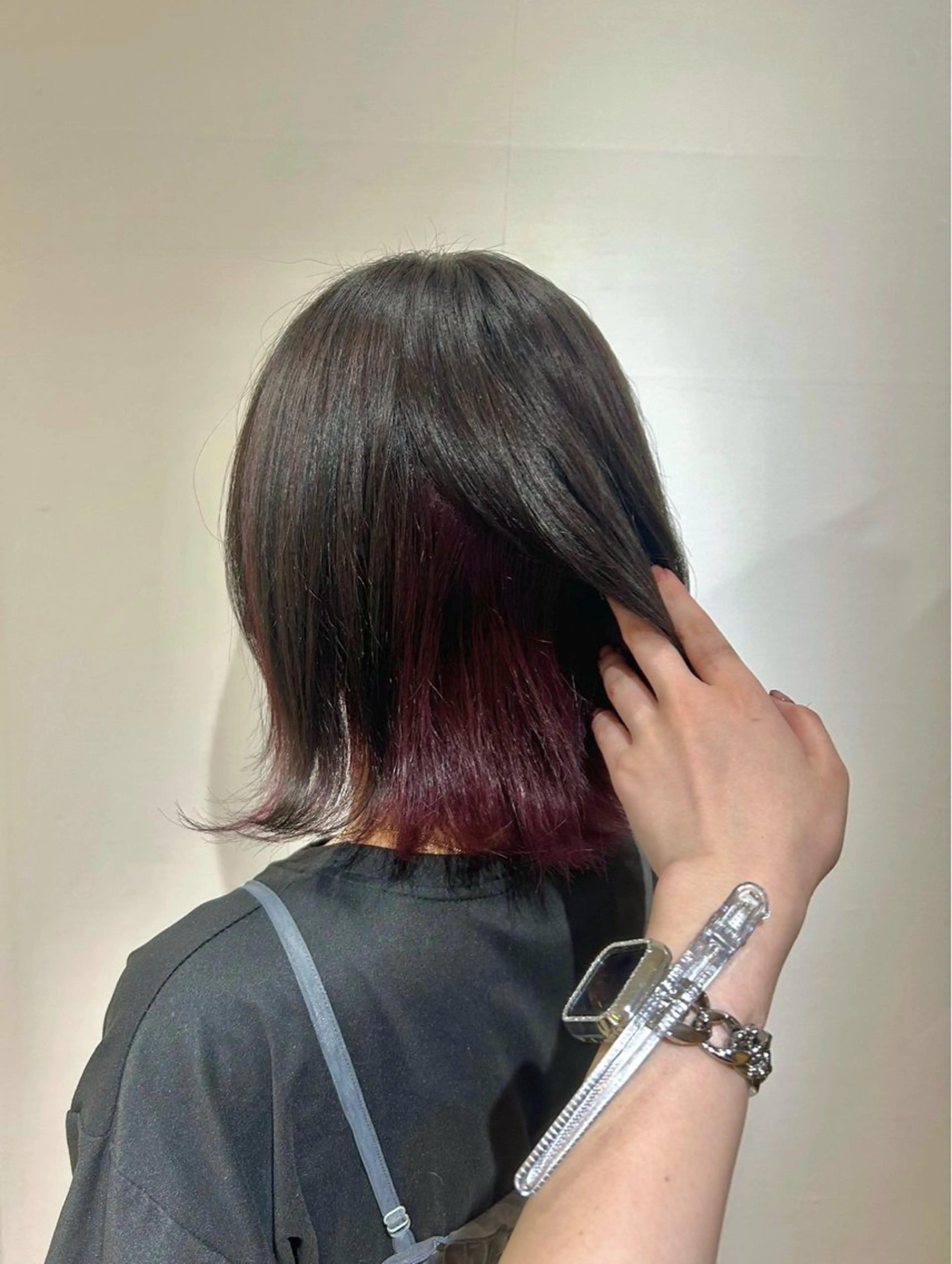 ショート 韓国風ヘア トリートメント ·.⟡ 福田 彩乃 透明感カラー🪄🩵のヘアスタイル