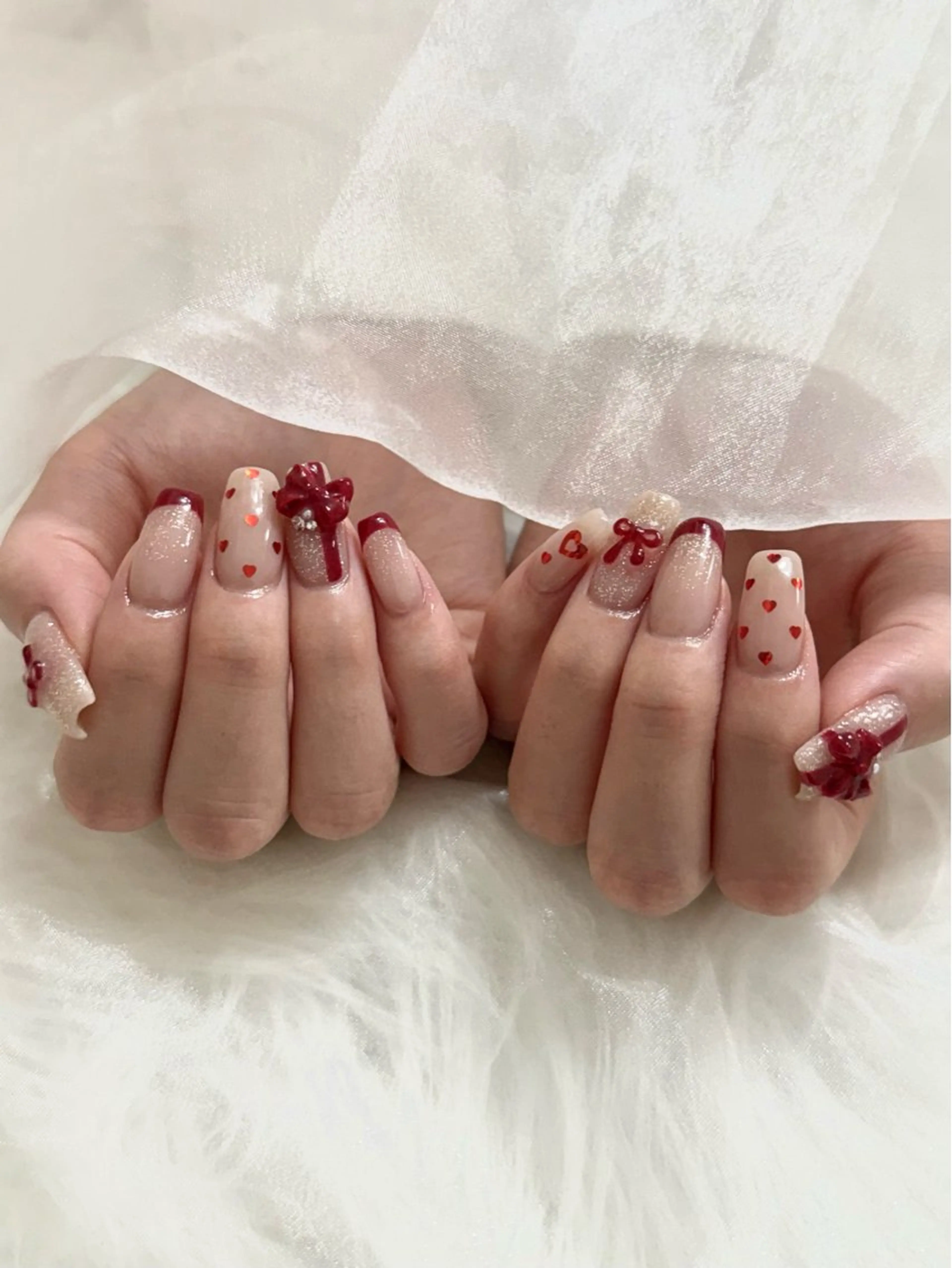 ネイル 持ち込み ハンドネイル Mirai☆Lily beautynailのネイルデザイン