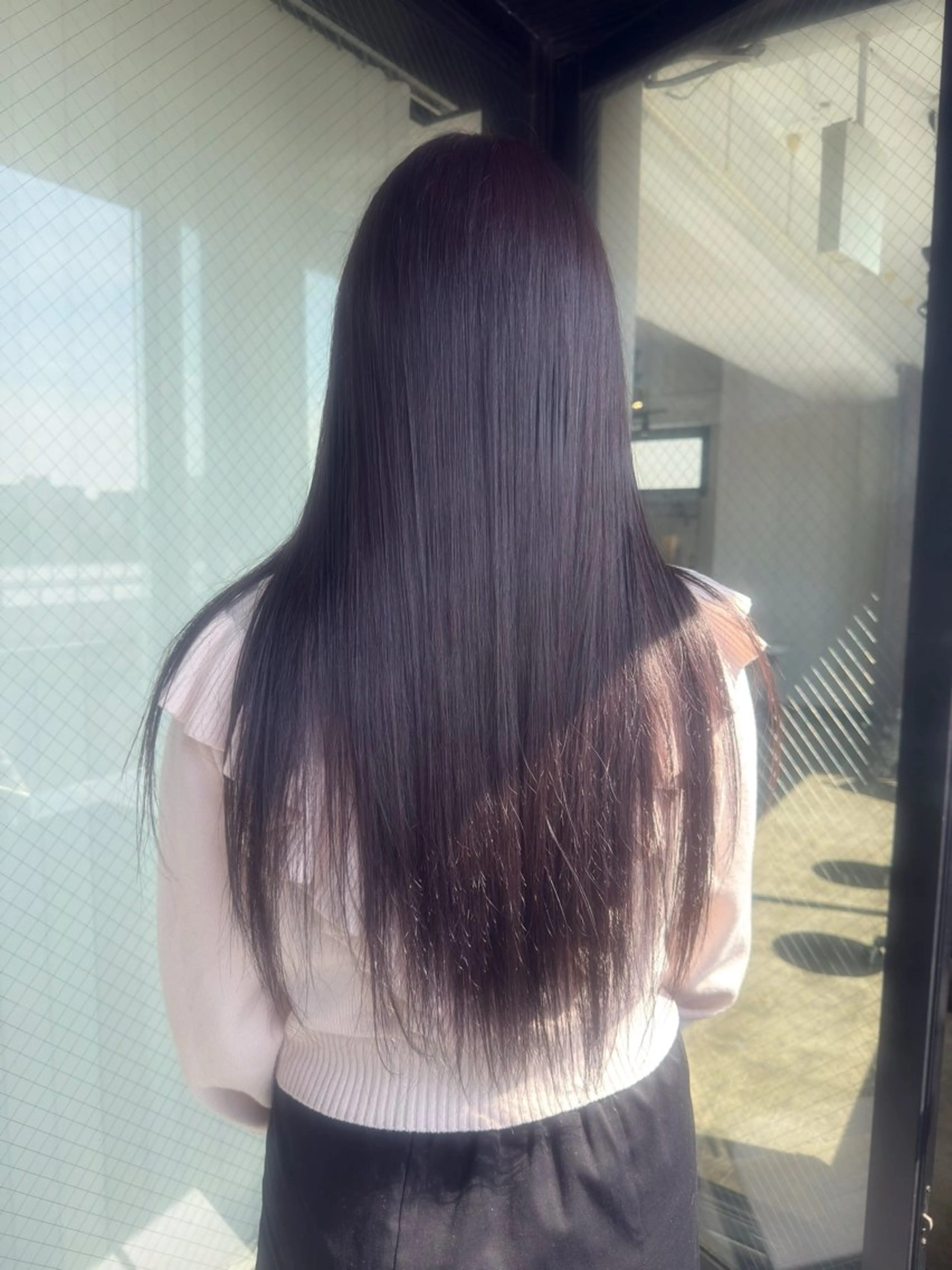 ロング カラー ヘアカラー トリートメント 🫧ブリーチモデル/ 透明感カラー /みきのヘアスタイル