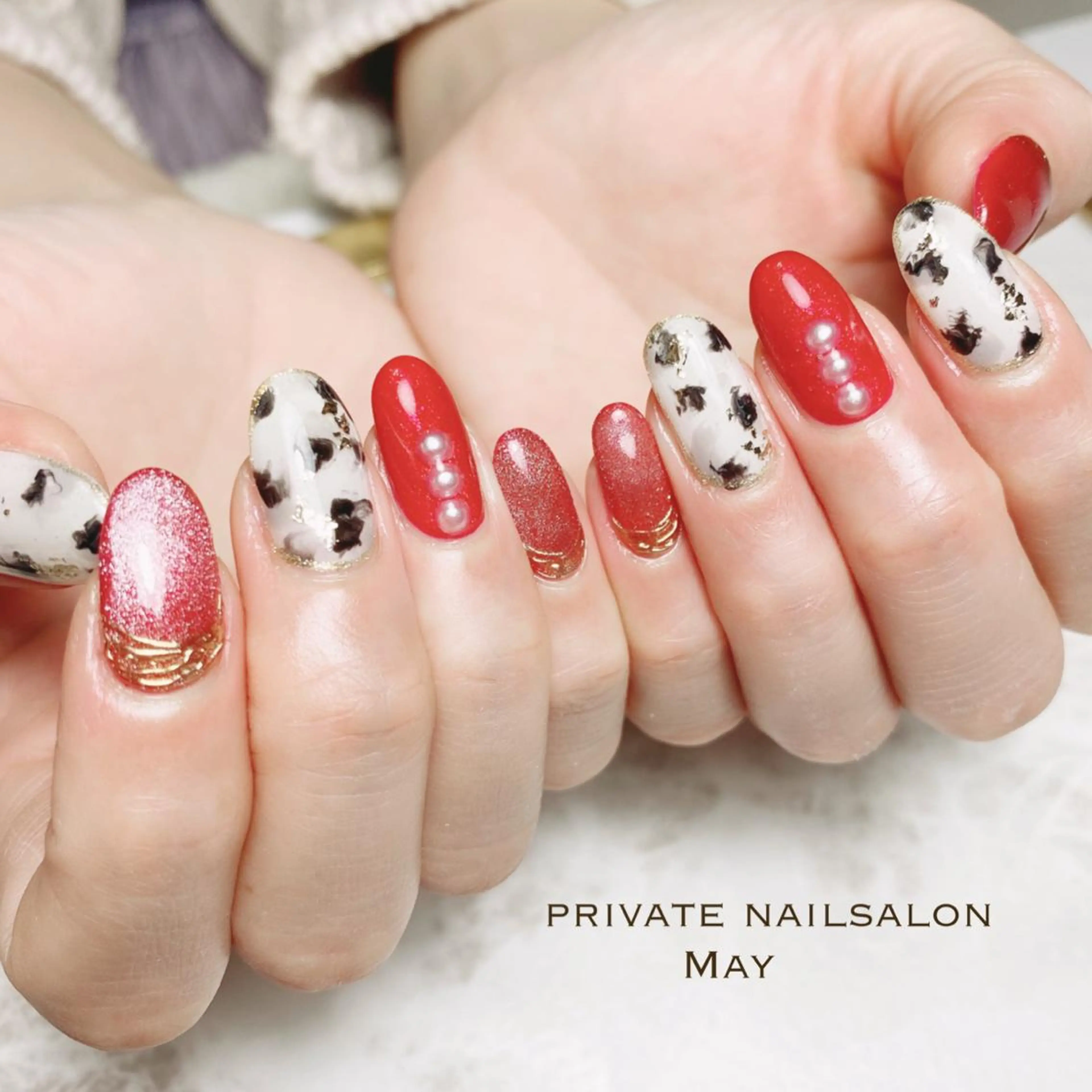 ネイル ハンドネイル nailsalon mayのネイルデザイン