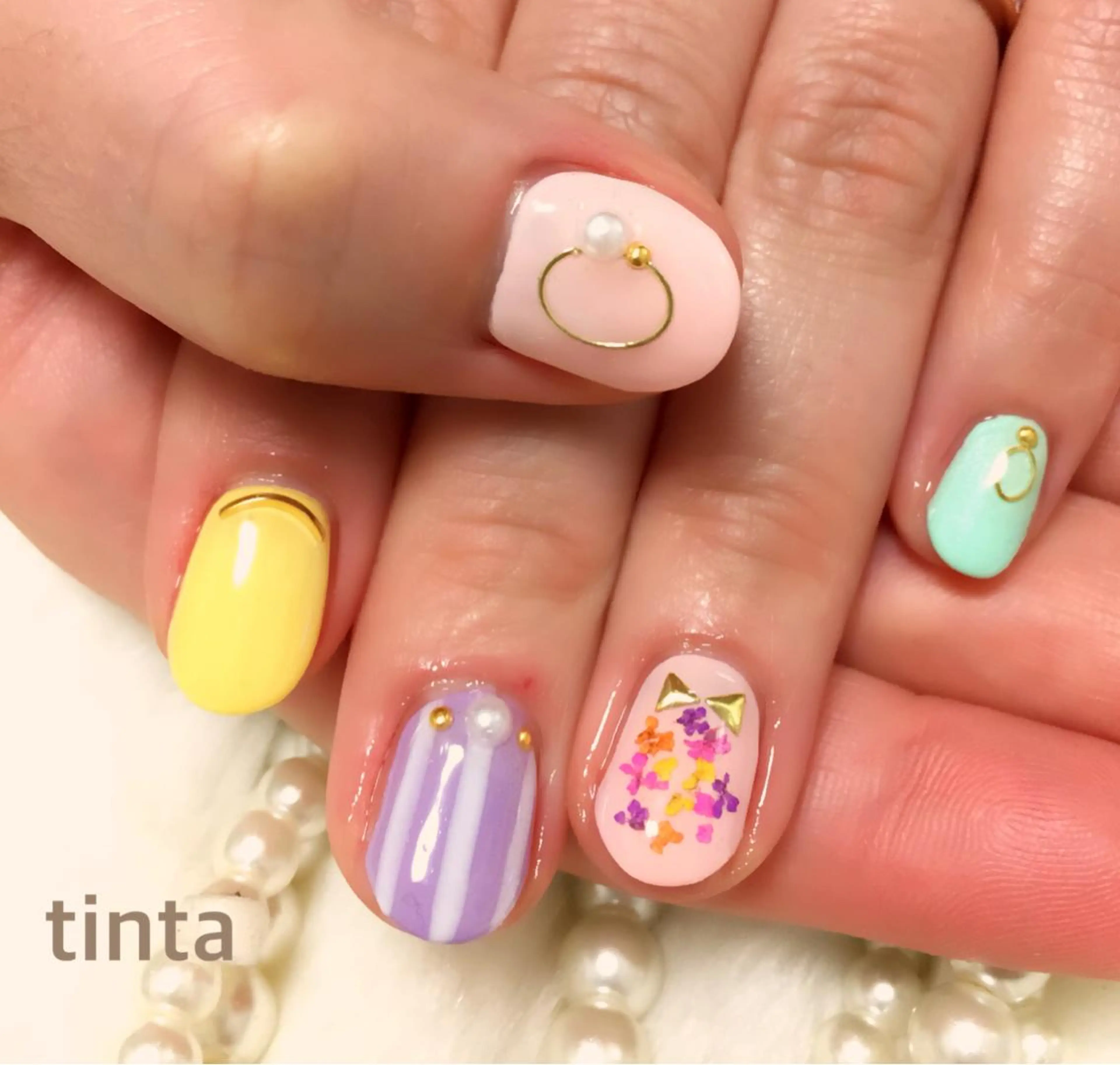 ネイル ネイルサロン ティンタ所属・馬場 典子のネイルデザイン