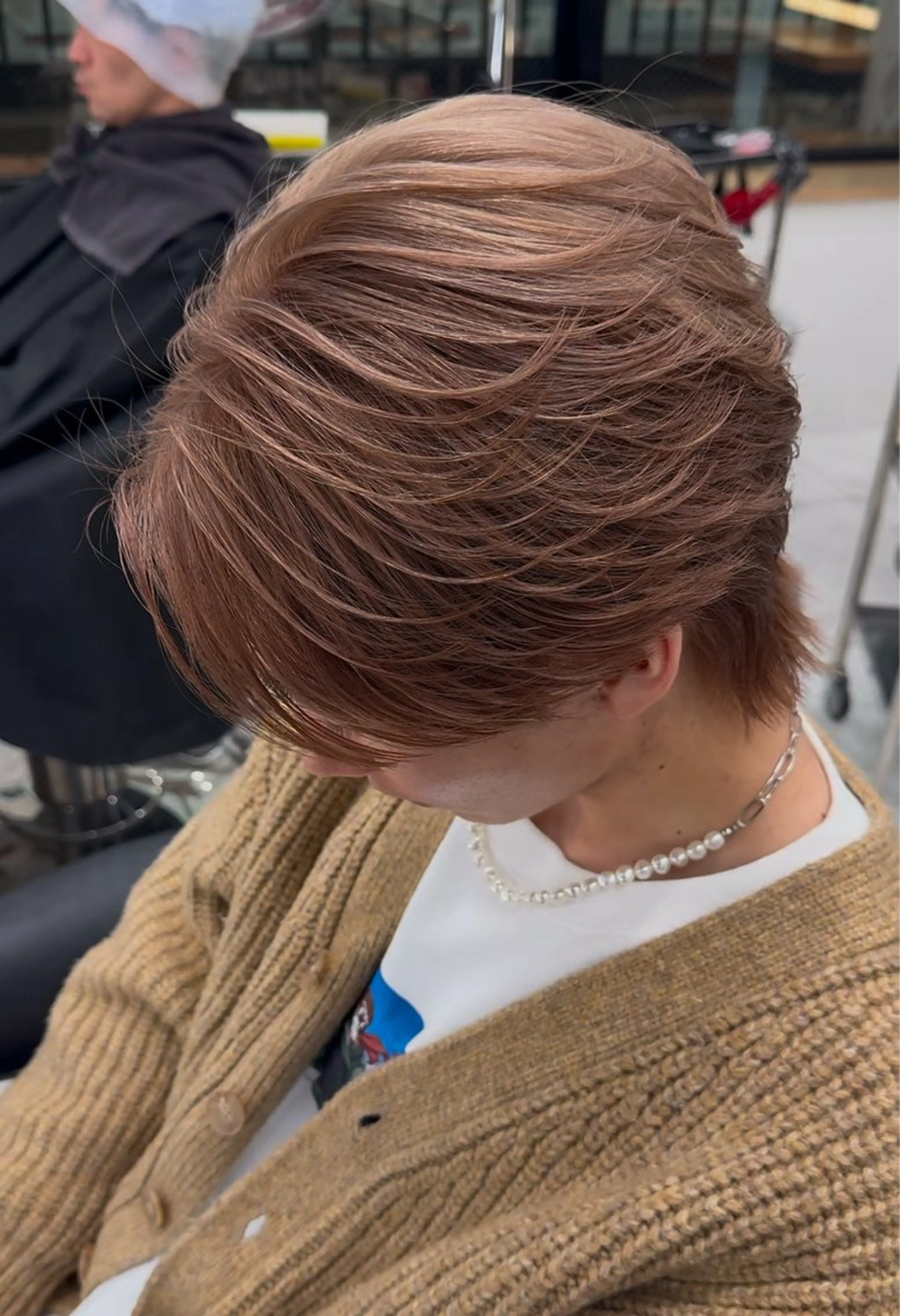 カラー メンズ 菅野 心悠/メンズヘアのヘアスタイル