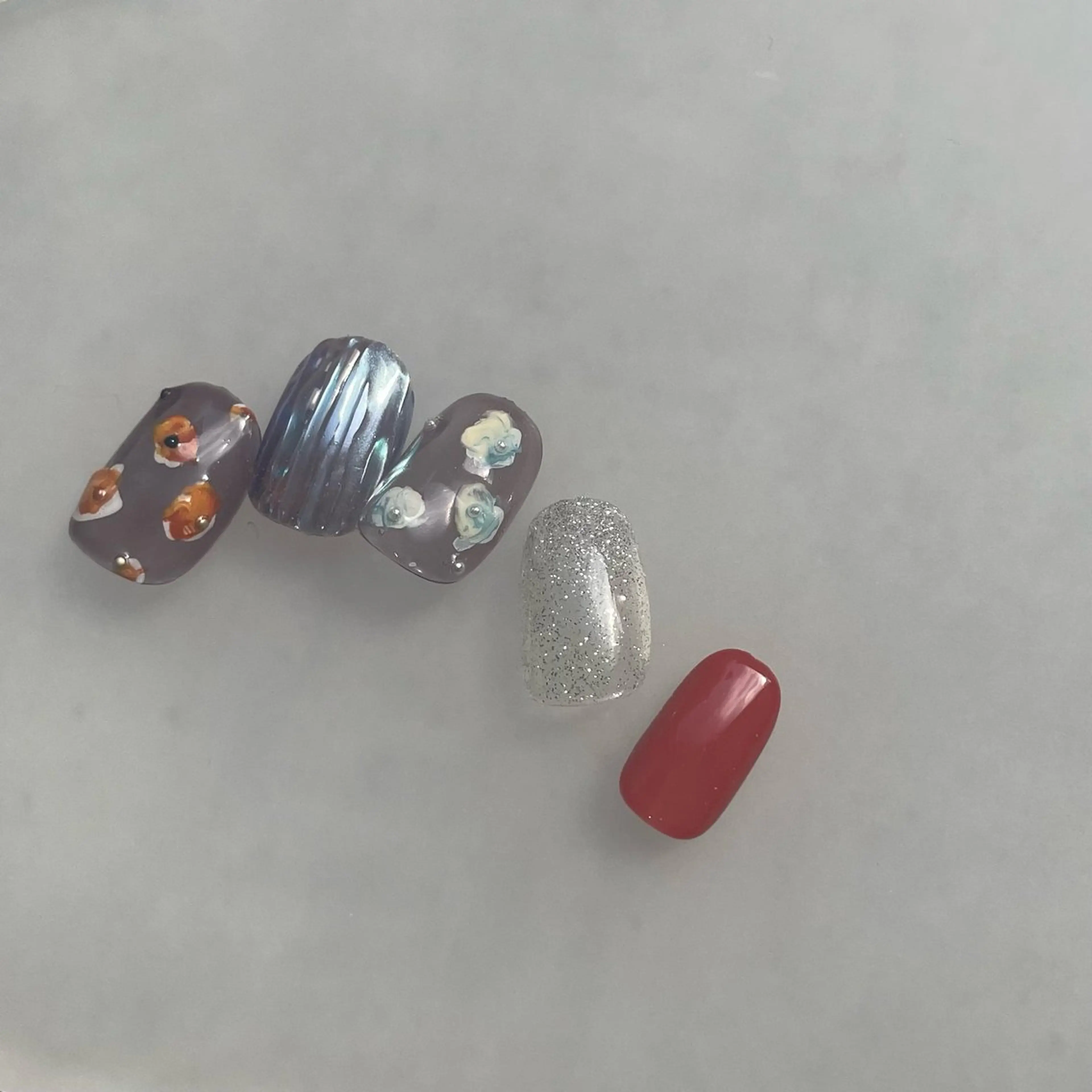 ネイル ハンドネイル A85G ayakoのネイルデザイン