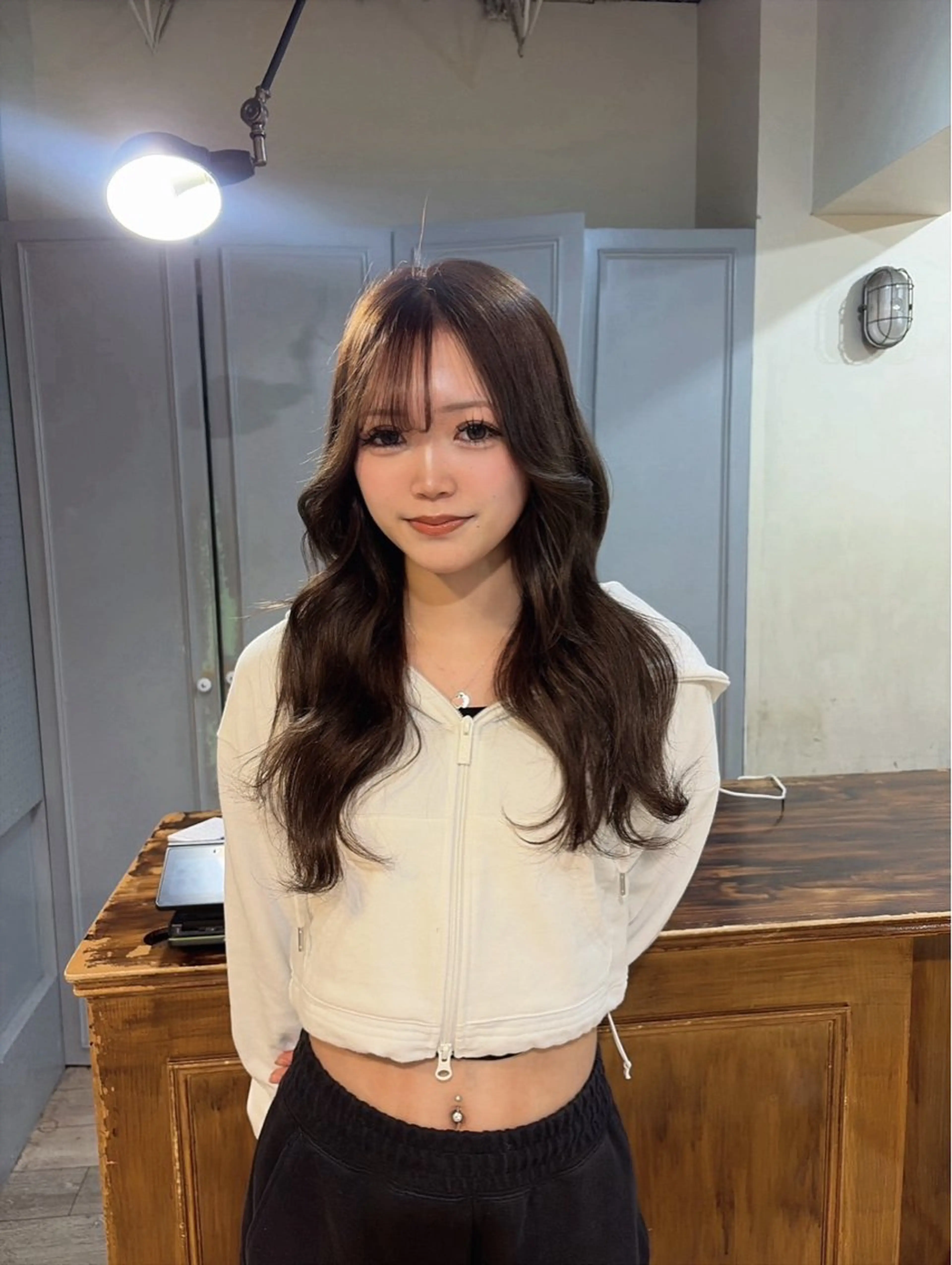 ロング ヘアカラー 💜🦋 COCONA🦋💜のヘアスタイル